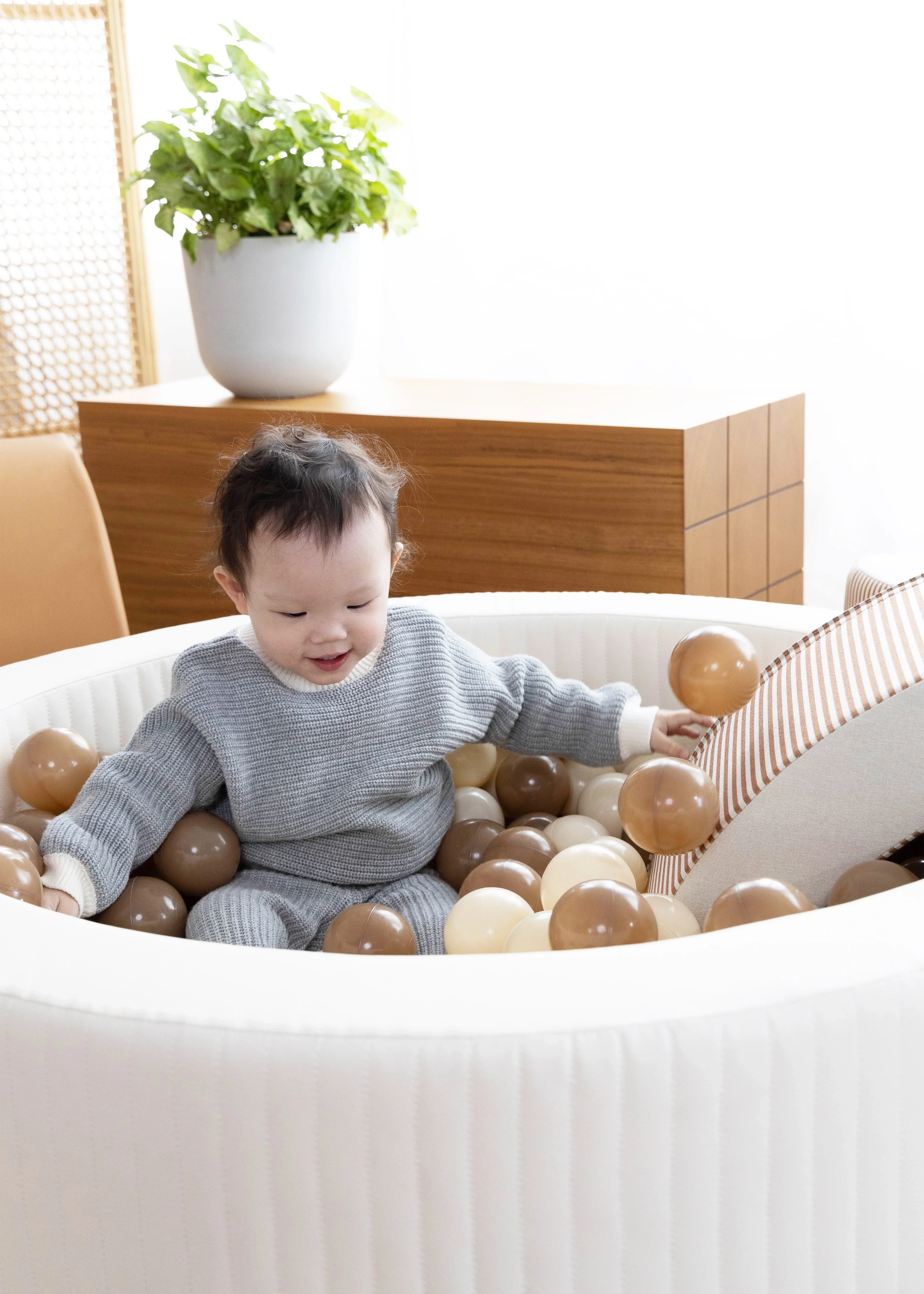 Coco Village Soft Play Blocks Set and Ball Pit - Shades of Day (6pcs) - Image 12