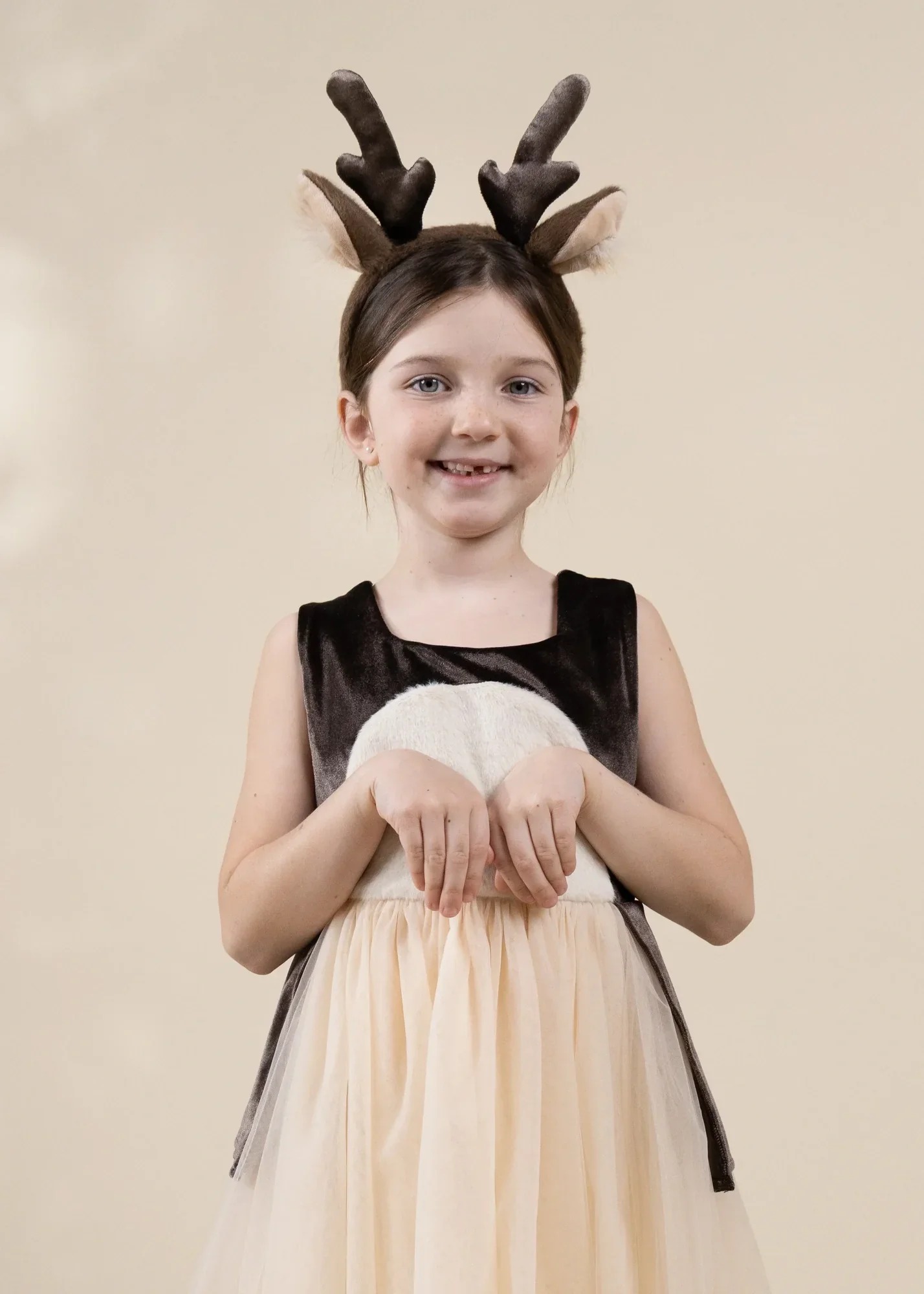 Coco Village Role Play Dress-Up Cotton and Tulle Animal Dress - Image 7