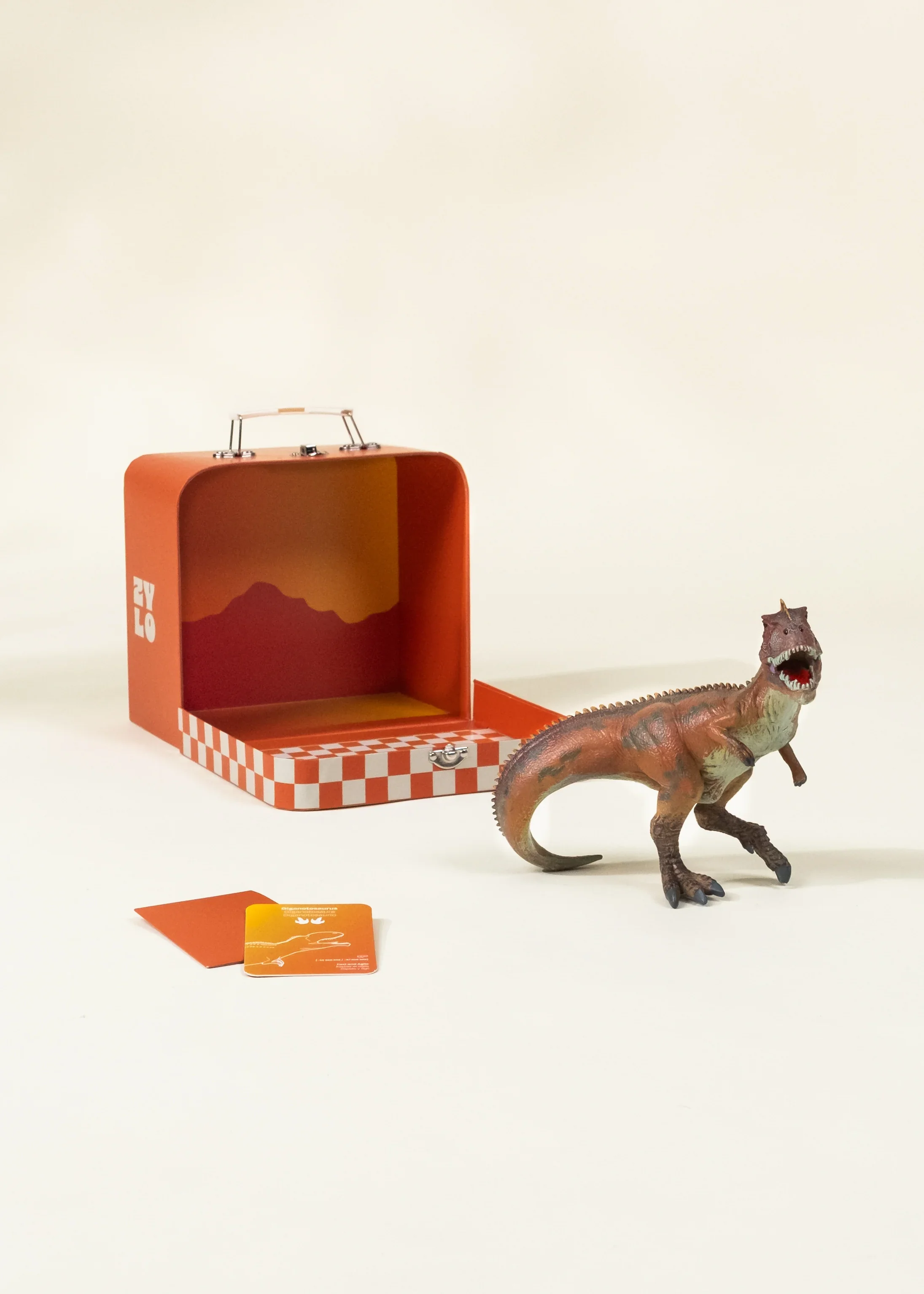 Coco Village Giganotosaurus Dinosaur in a Collectible Box