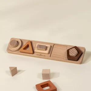 Coco Village Wooden Shapes Learning Set - 10 pcs