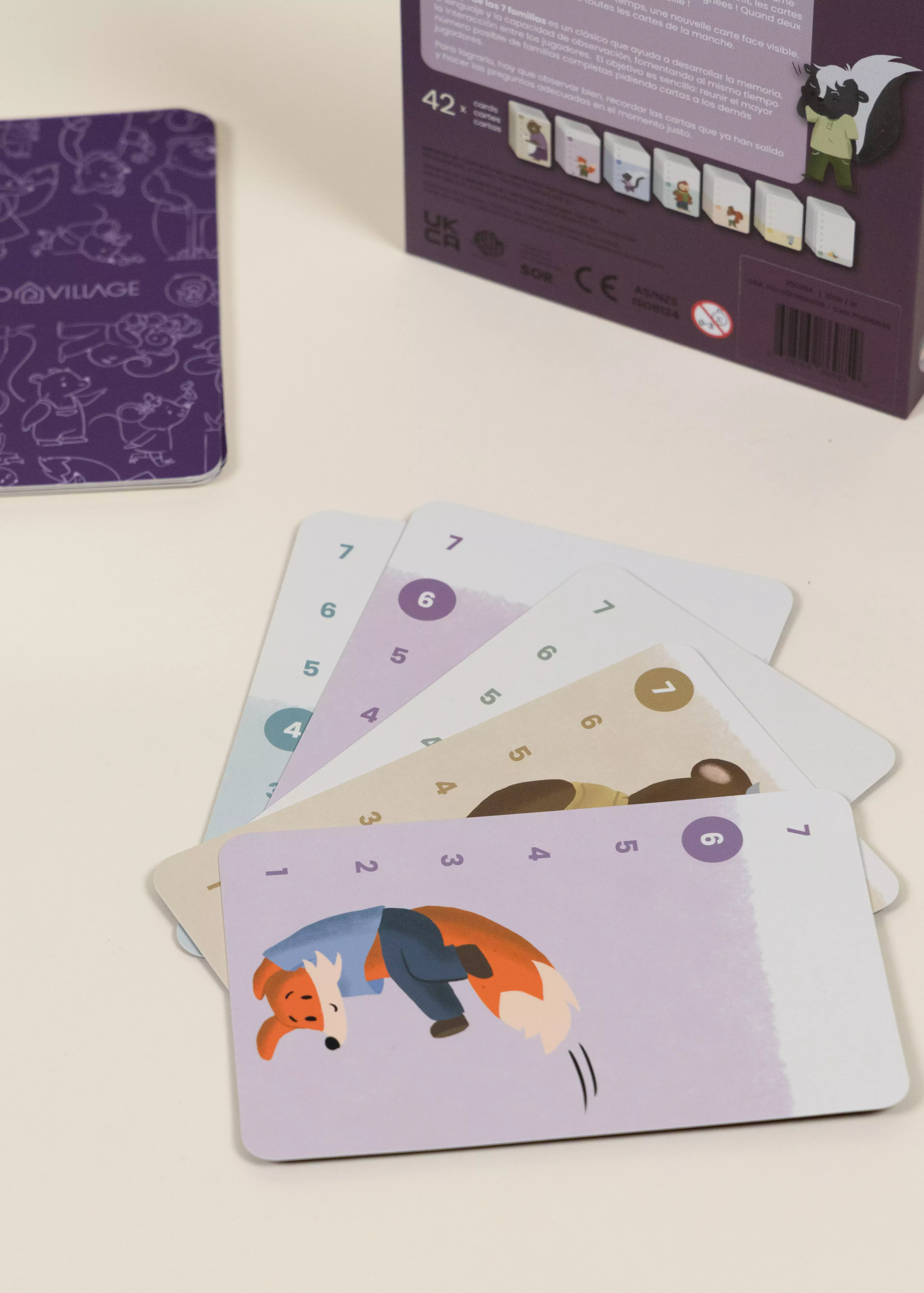 Coco Village Forest Animals Battle Card Game (42 Cards) - Image 5
