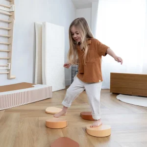 Coco Village Set of 6 Wooden Balance Stepping Stones