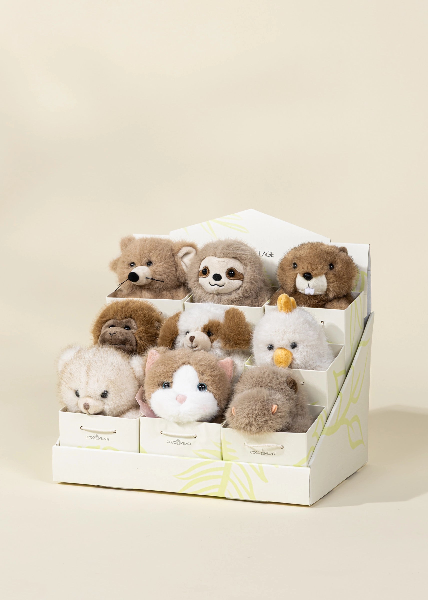Coco Village Mini Gift Plush Toy - Brown Monkey - Image 3