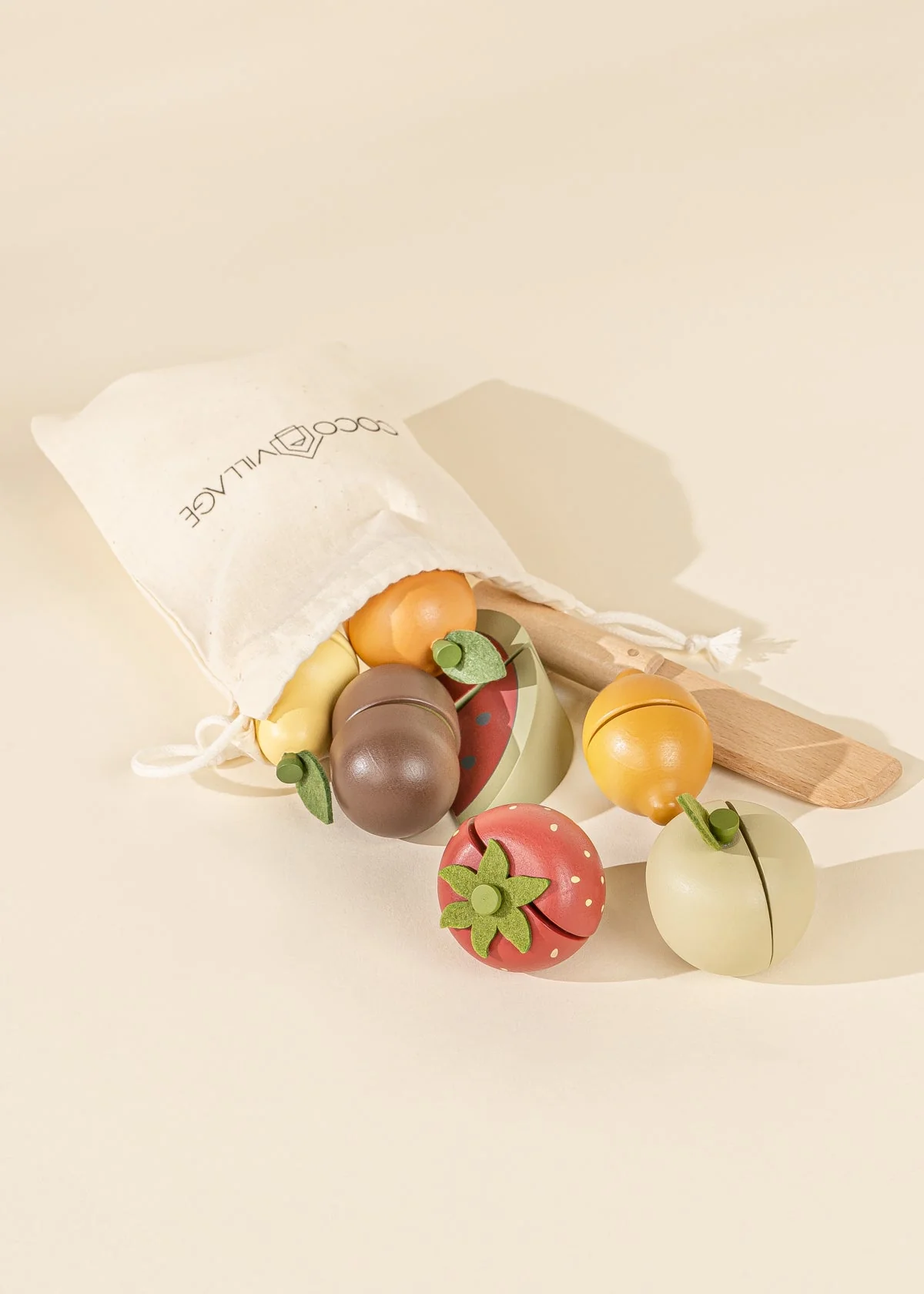 Coco Village Wooden Fruits Playset - Image 6