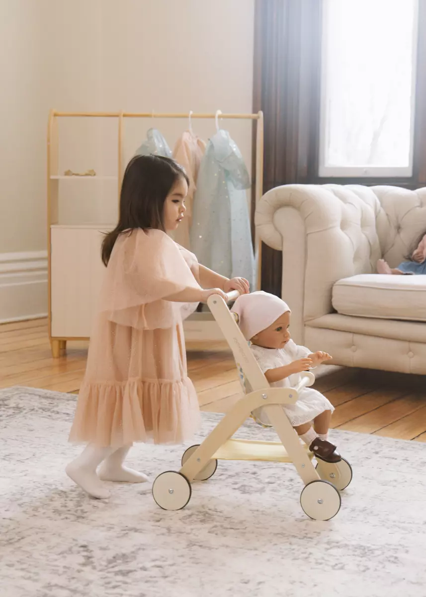 Coco Village Wooden Dolls’ Stroller - Image 6