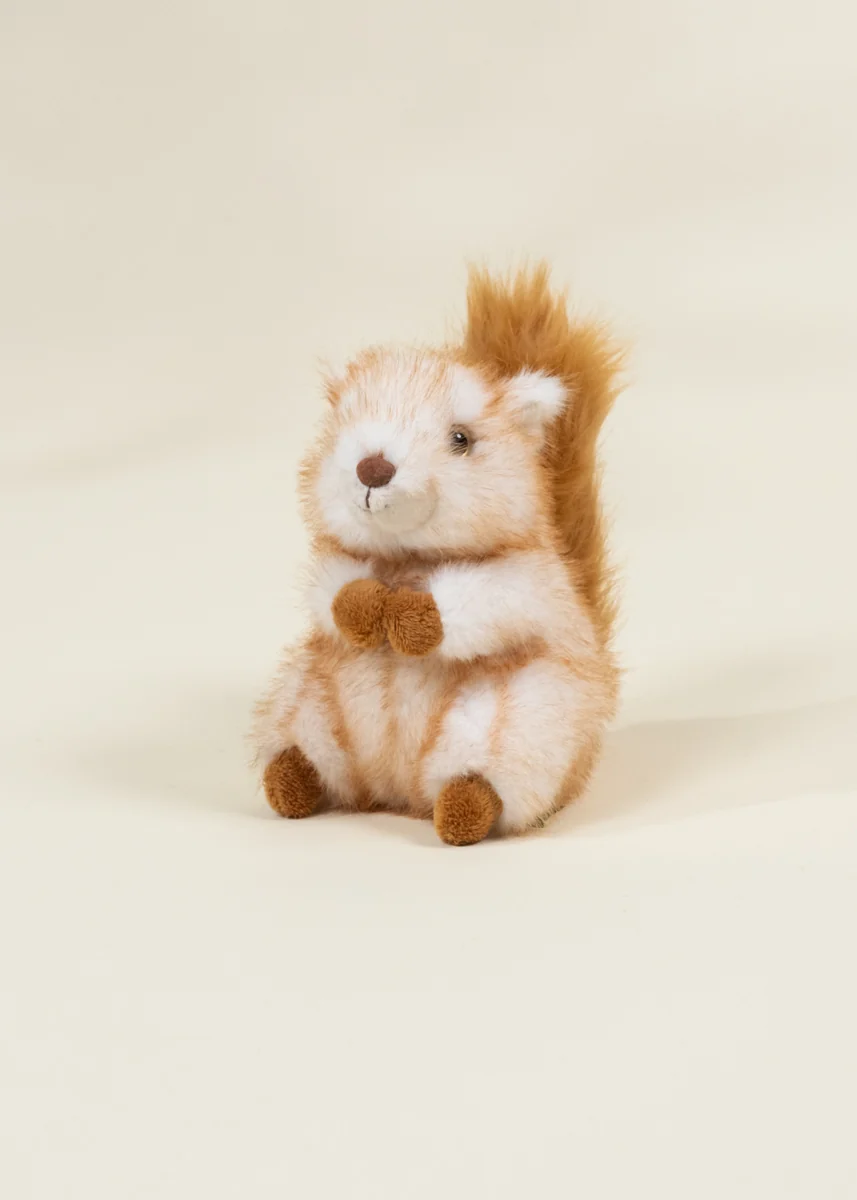 Coco Village Mini Gift Plush Toy - Light brown Squirrel - Image 2