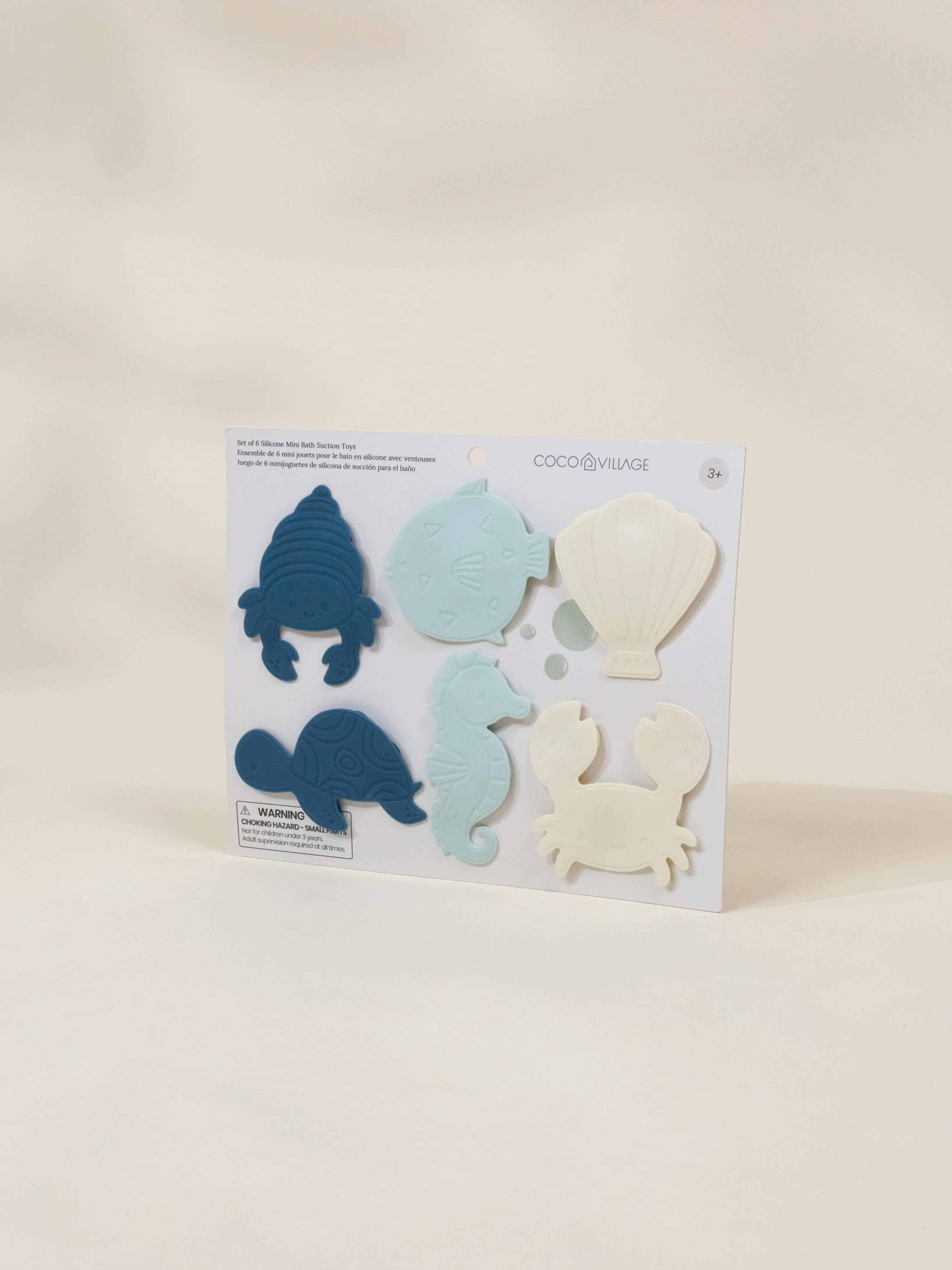 Coco Village Set of 6 Silicone Mini Bath Suction Toys - Image 7