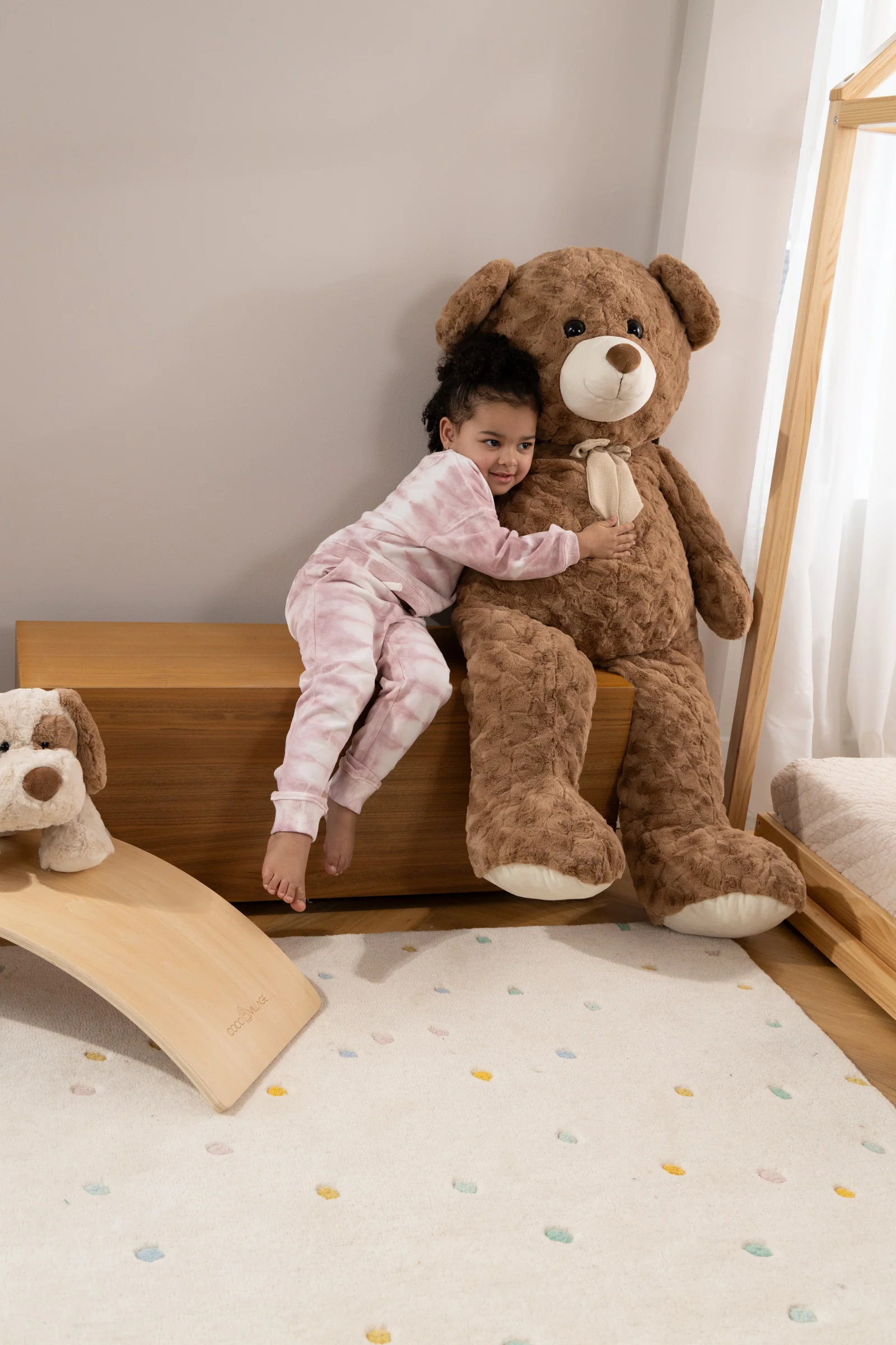 Coco Village Large Bear Plush Toy - Image 4