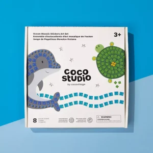 Coco Village Ocean Mosaic Stickers Art Set - 8 pcs