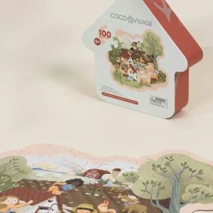 Coco Village Challengers Puzzle – Feathers and Sprouts(100 pcs)