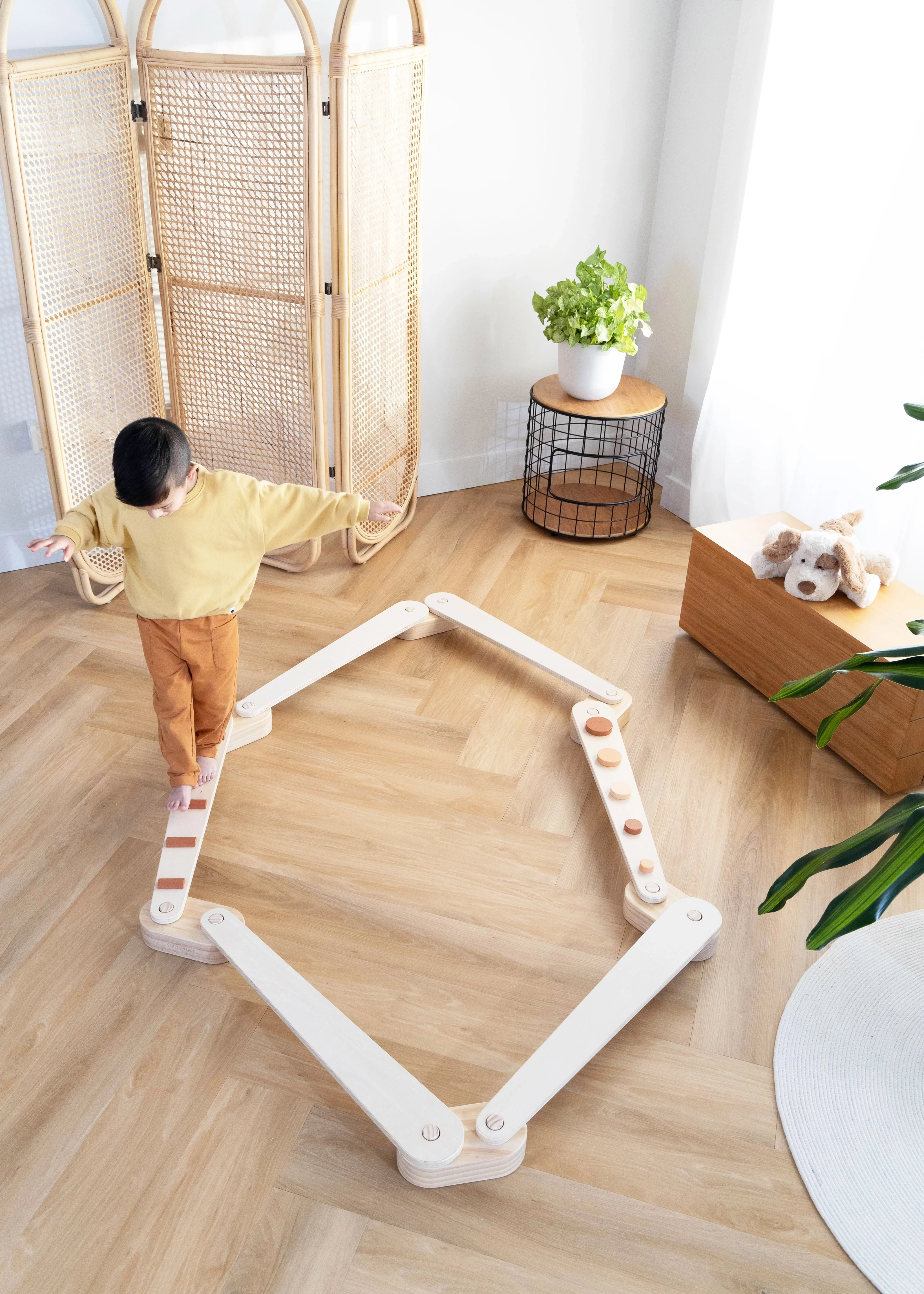Coco Village Wooden Balance Beams Set - Dots - Image 3