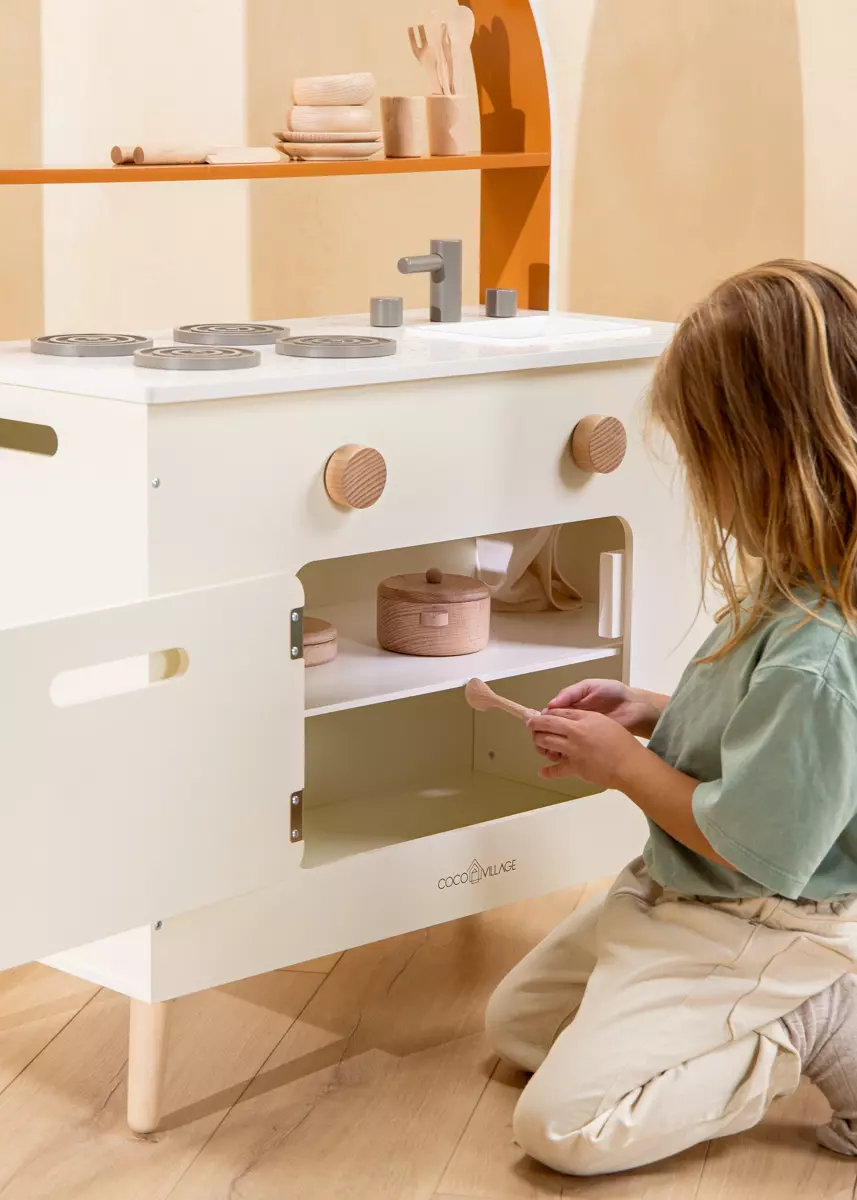 Coco Village Wooden Kitchen Playset - Image 17