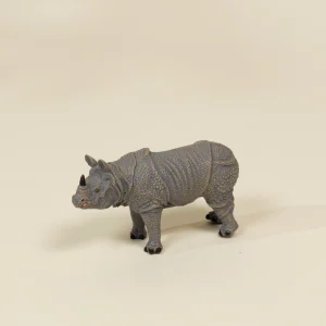 Coco Village Large Wildlife Animal Play Figurine – Rhinoceros