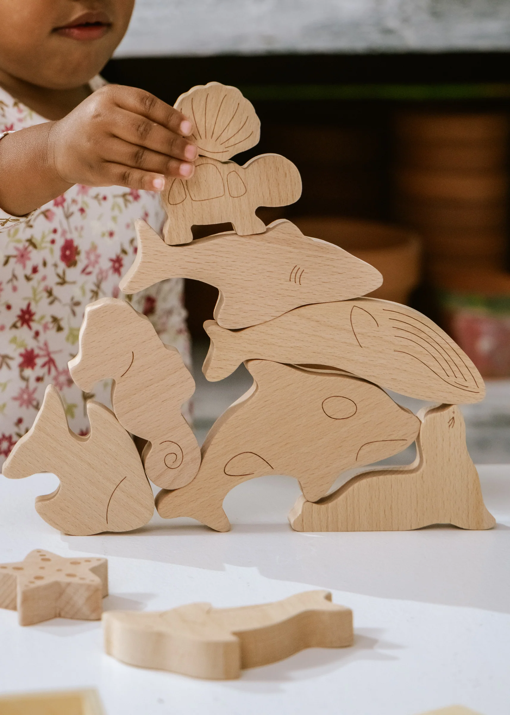 Coco Village Wooden Puzzle - Under the Sea - 10 pieces - Image 4