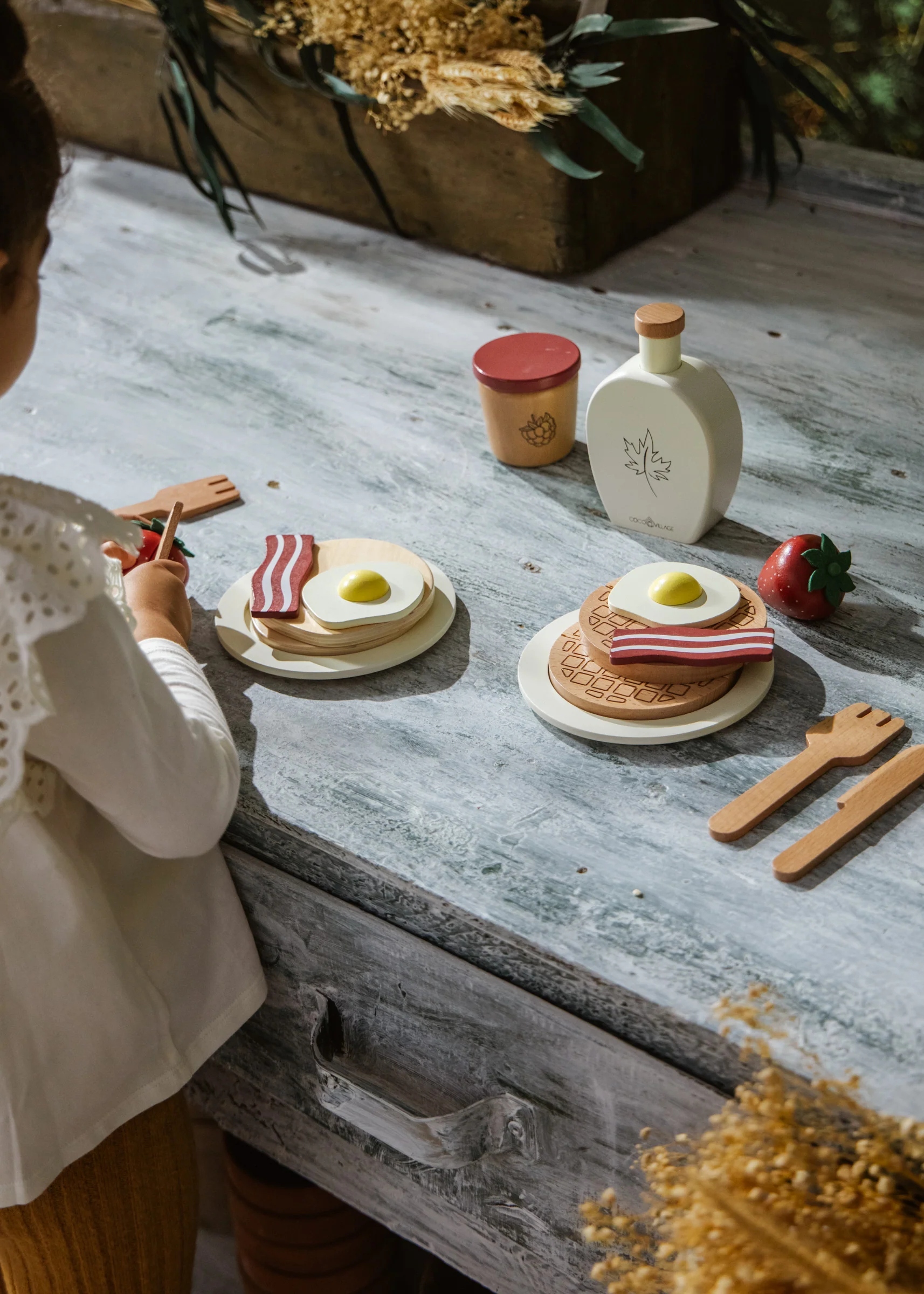 Coco Village Wooden Brunch Playset - Image 4