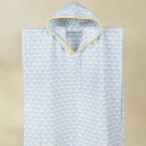 Coco Village 100% Cotton Kids Beach & Pool Poncho – Ocean