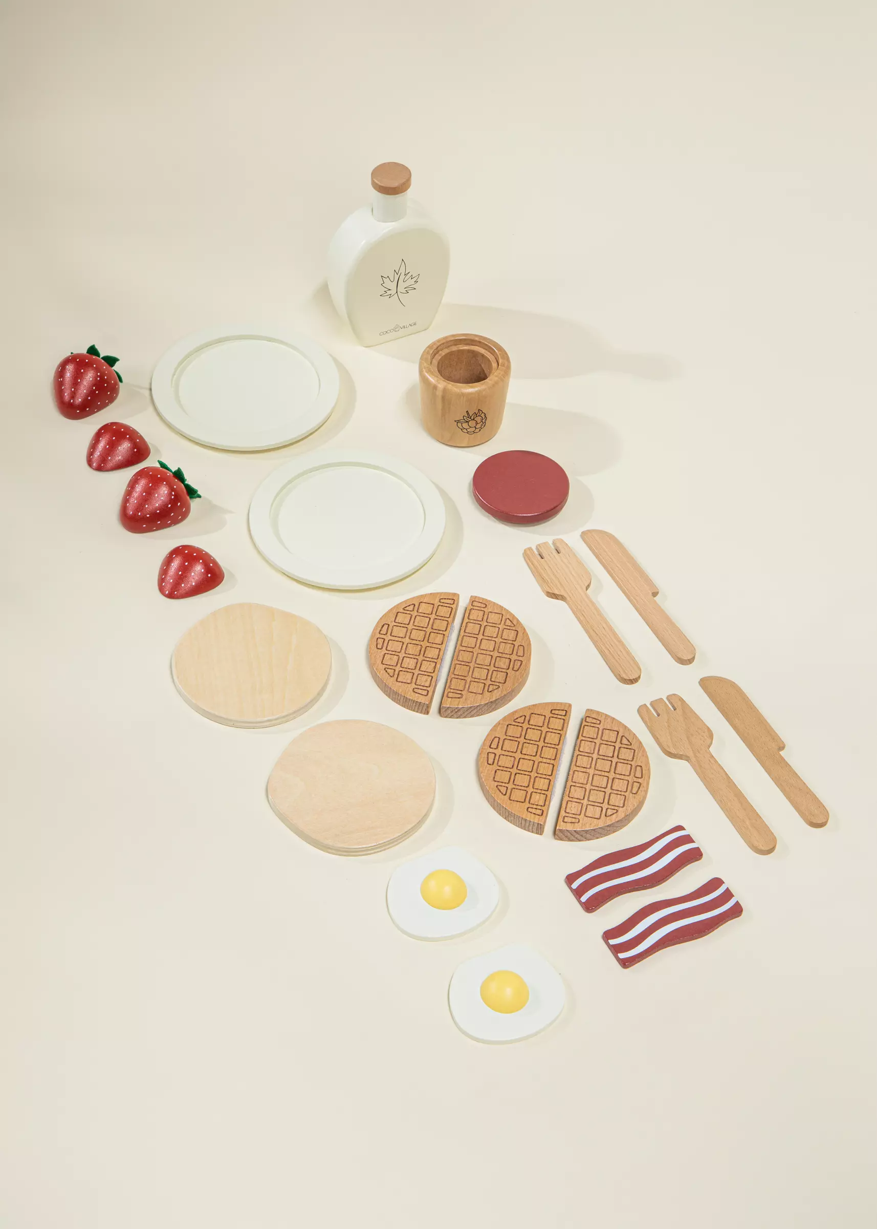 Coco Village Wooden Brunch Playset - Image 10