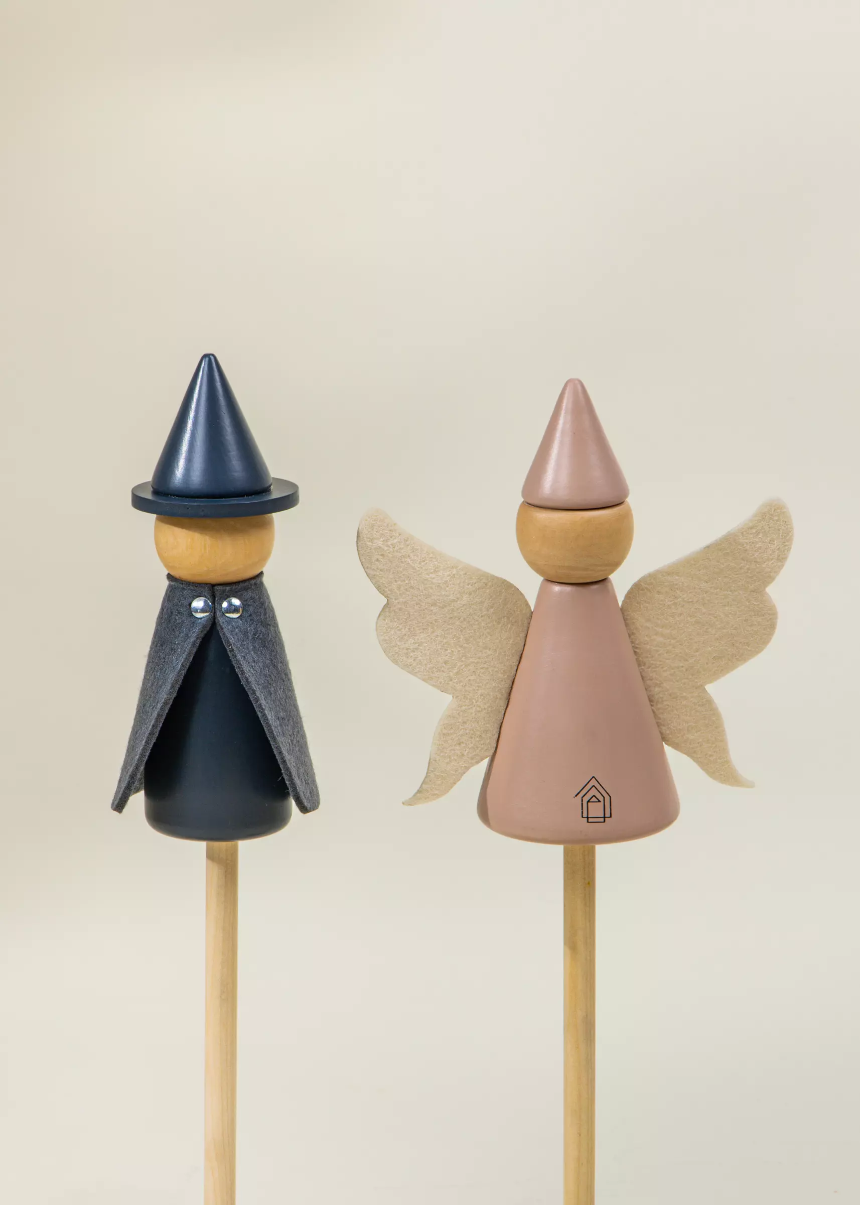 Coco Village Set of 6 Wooden Puppets - Image 3
