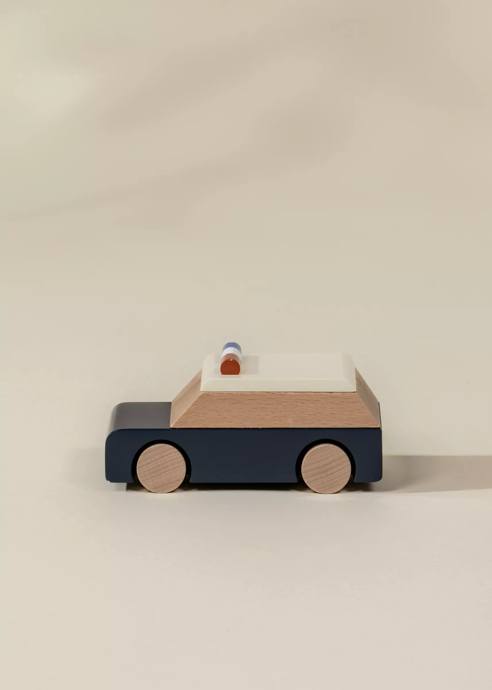 Coco Village Wooden Vehicle - Police Car - Image 3