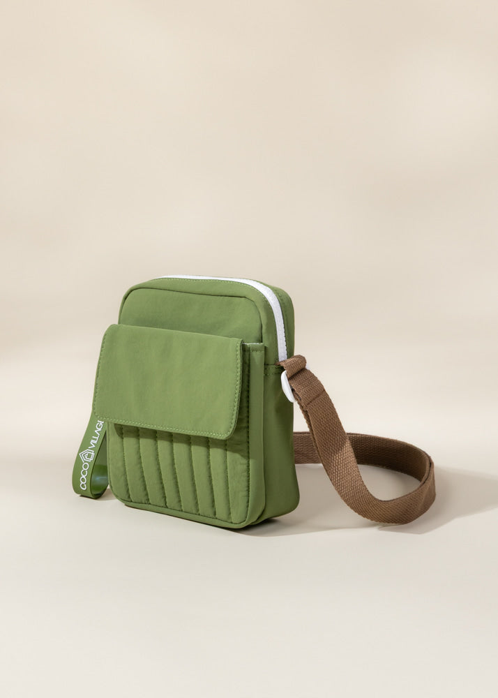 Coco Village Washable Nylon Crossbody Bag - Earthbound - Image 3