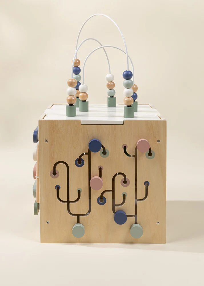 Coco Village Wooden Activity Cube - Image 19