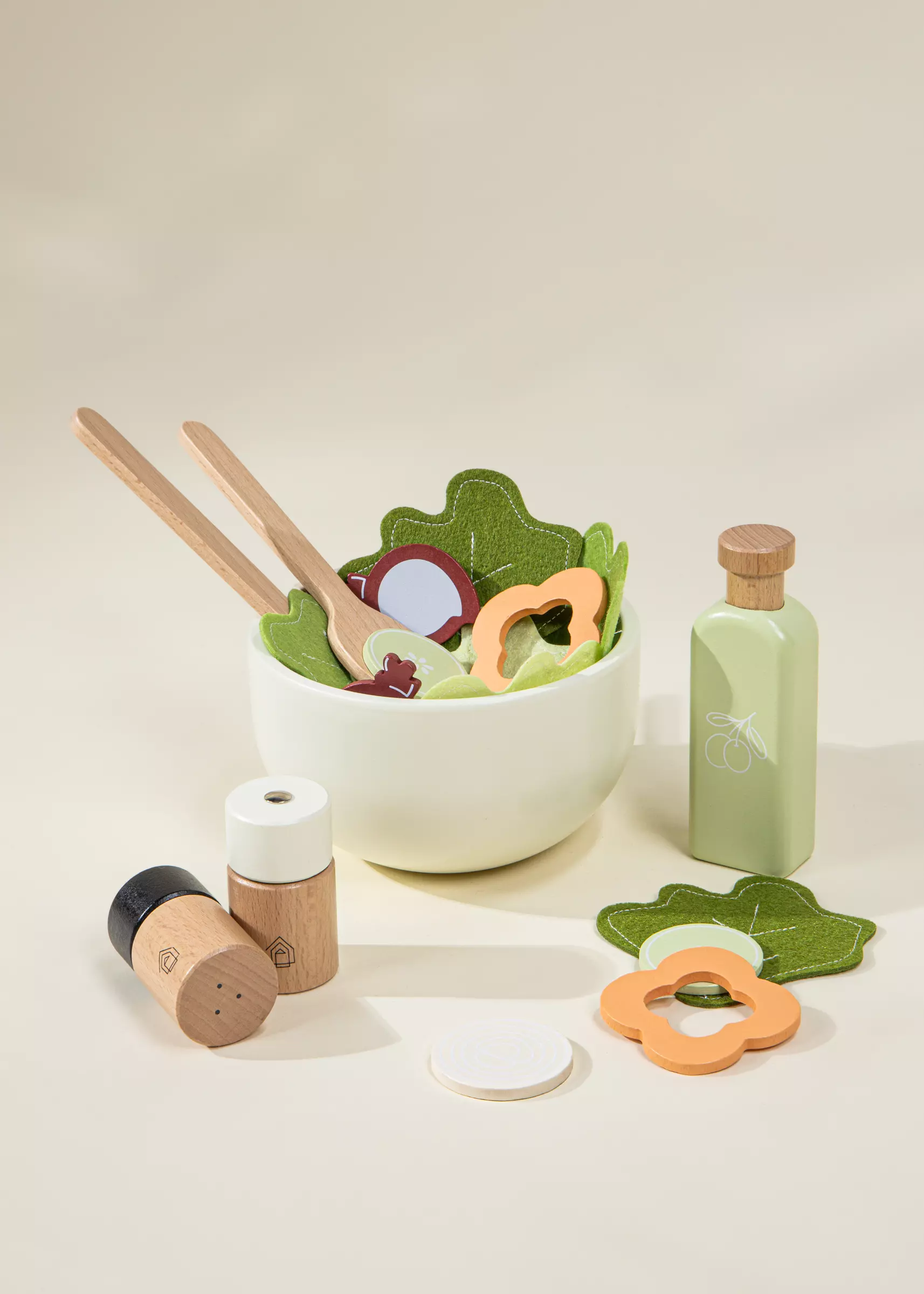 Coco Village Wooden Salad Playset
