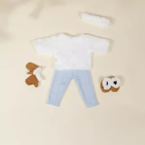 Coco Village CocoFriends 22" (56 cm) Kids Play Doll Clothing Set – Snow Day