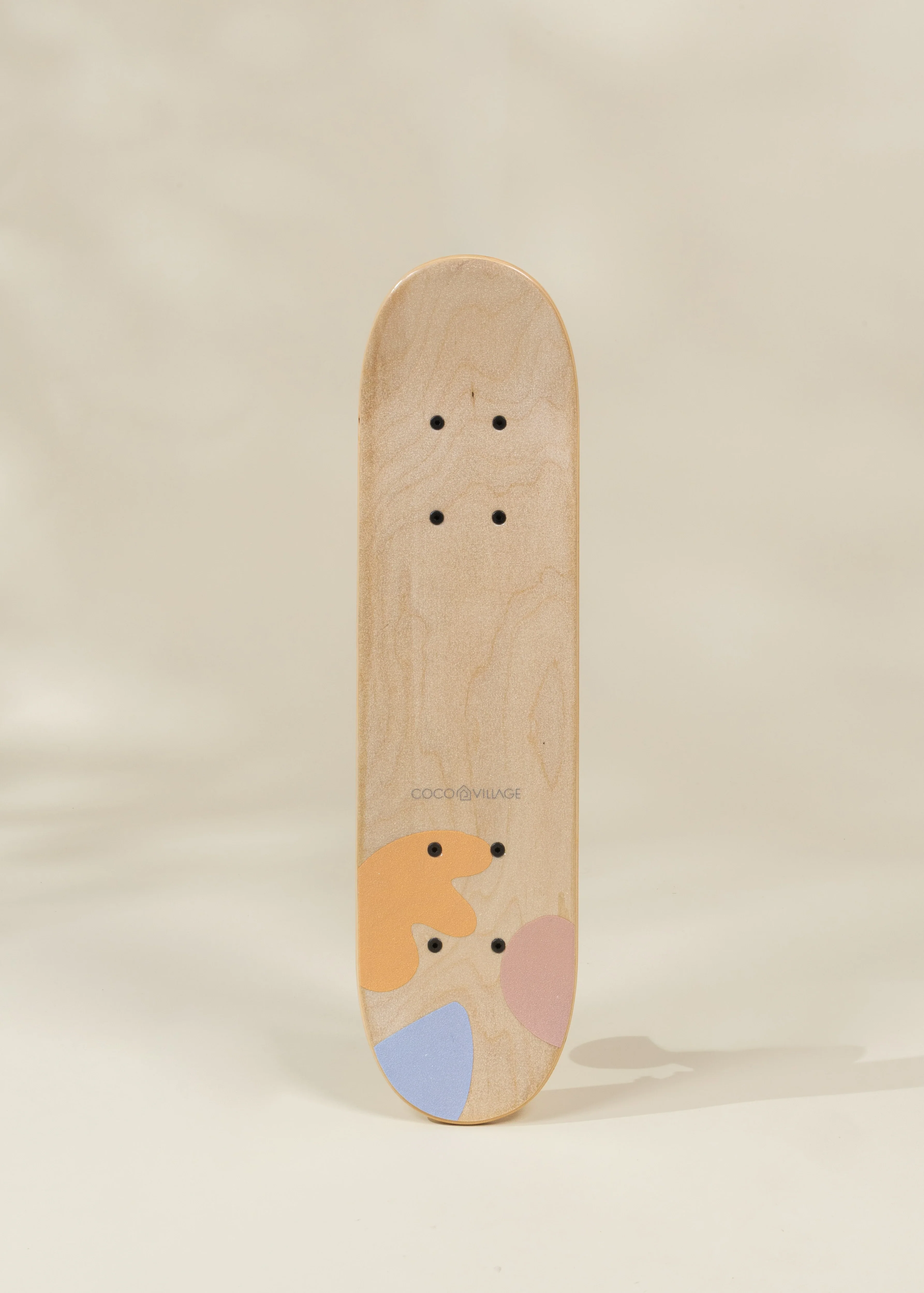 Coco Village Kids’ Wooden Classic Skateboard – Groovy - Image 3