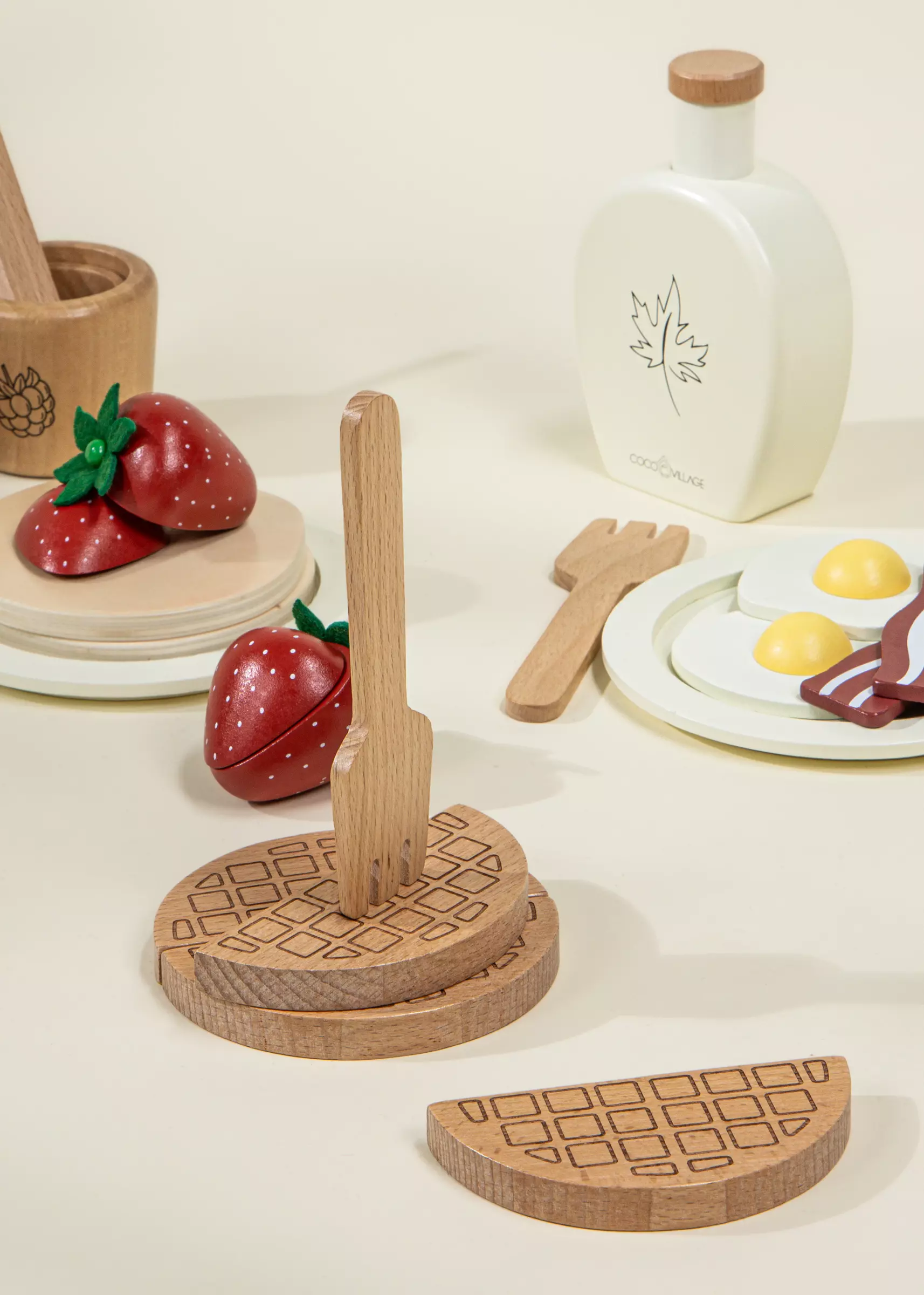 Coco Village Wooden Brunch Playset - Image 3