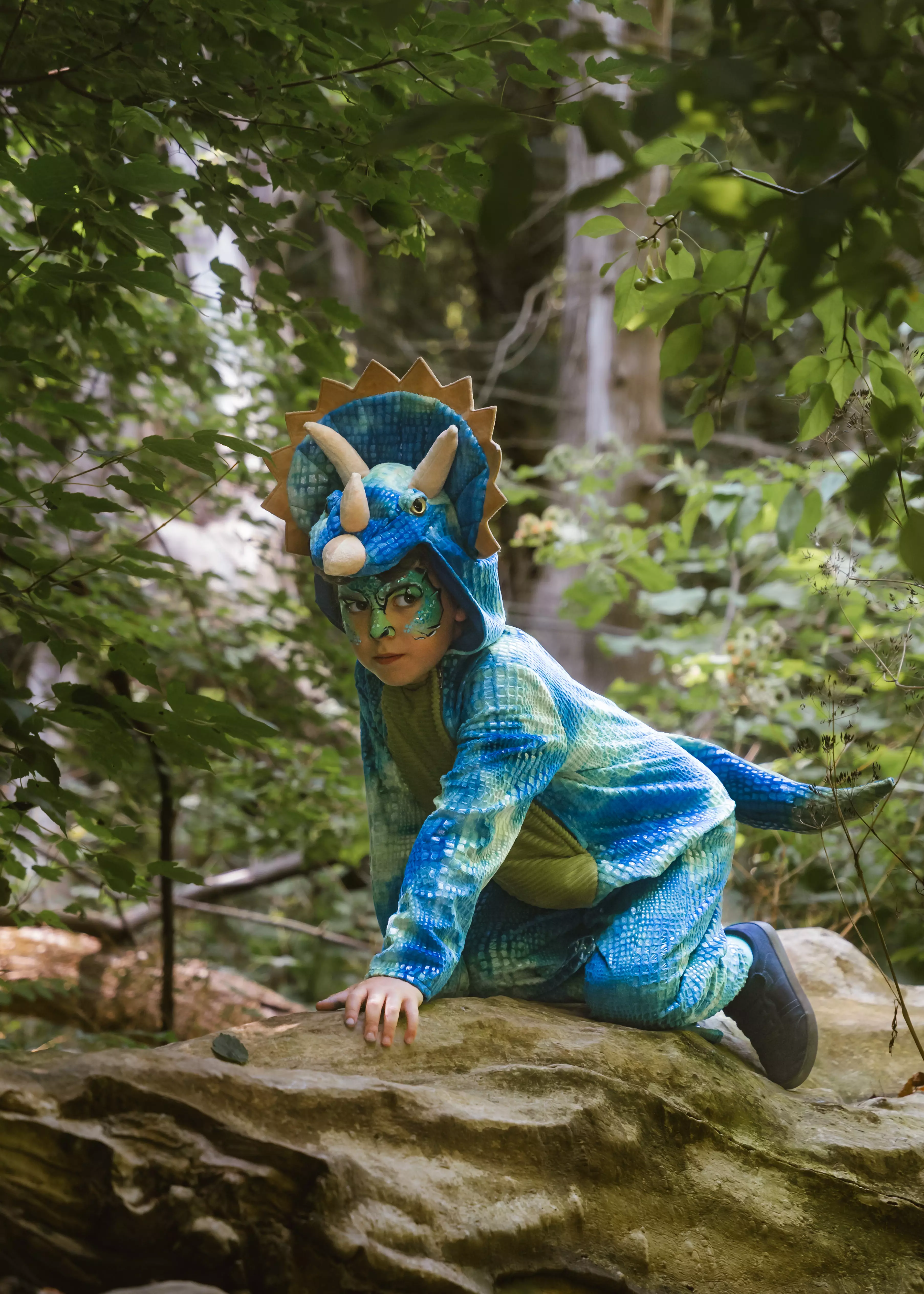 Coco Village Triceratops Dino Costume - 3-4Y - Image 6