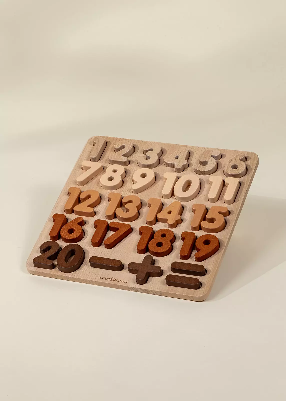 Coco Village Wooden Numbers Set - Image 2