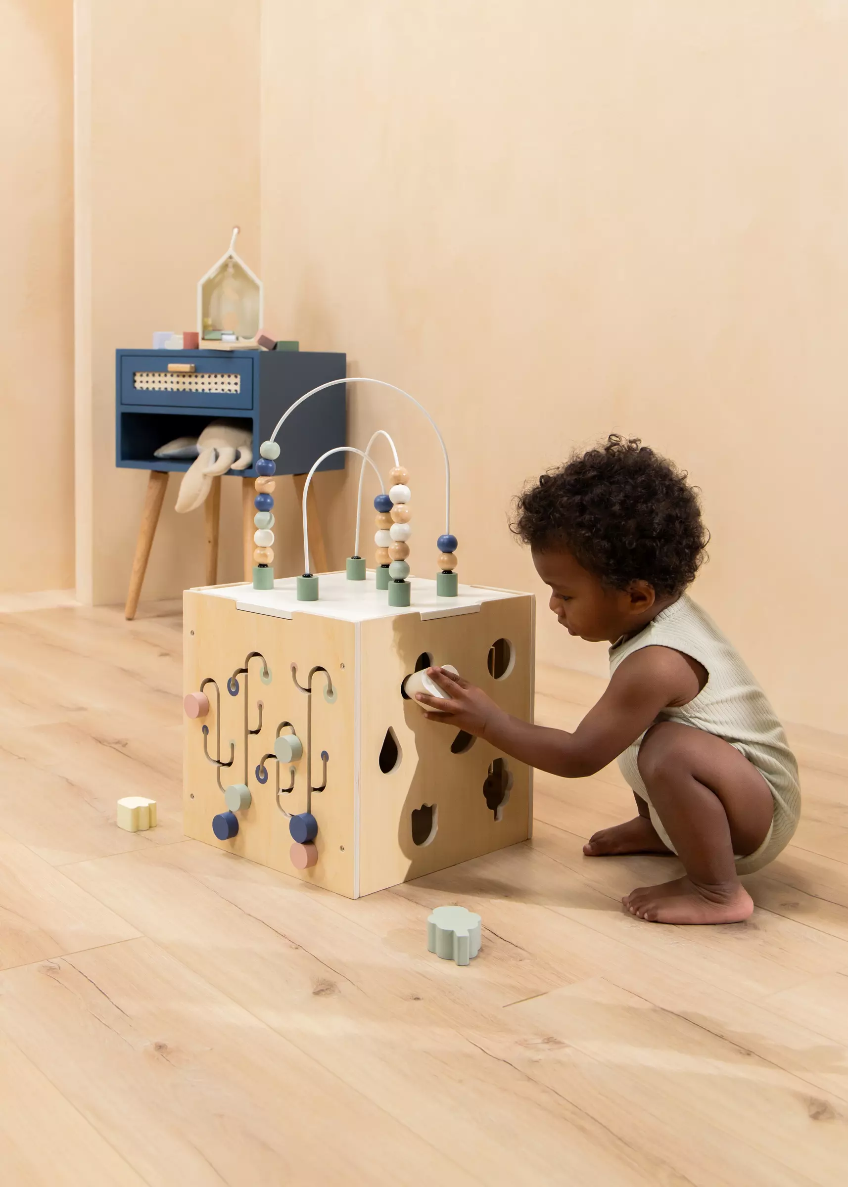 Coco Village Wooden Activity Cube - Image 11