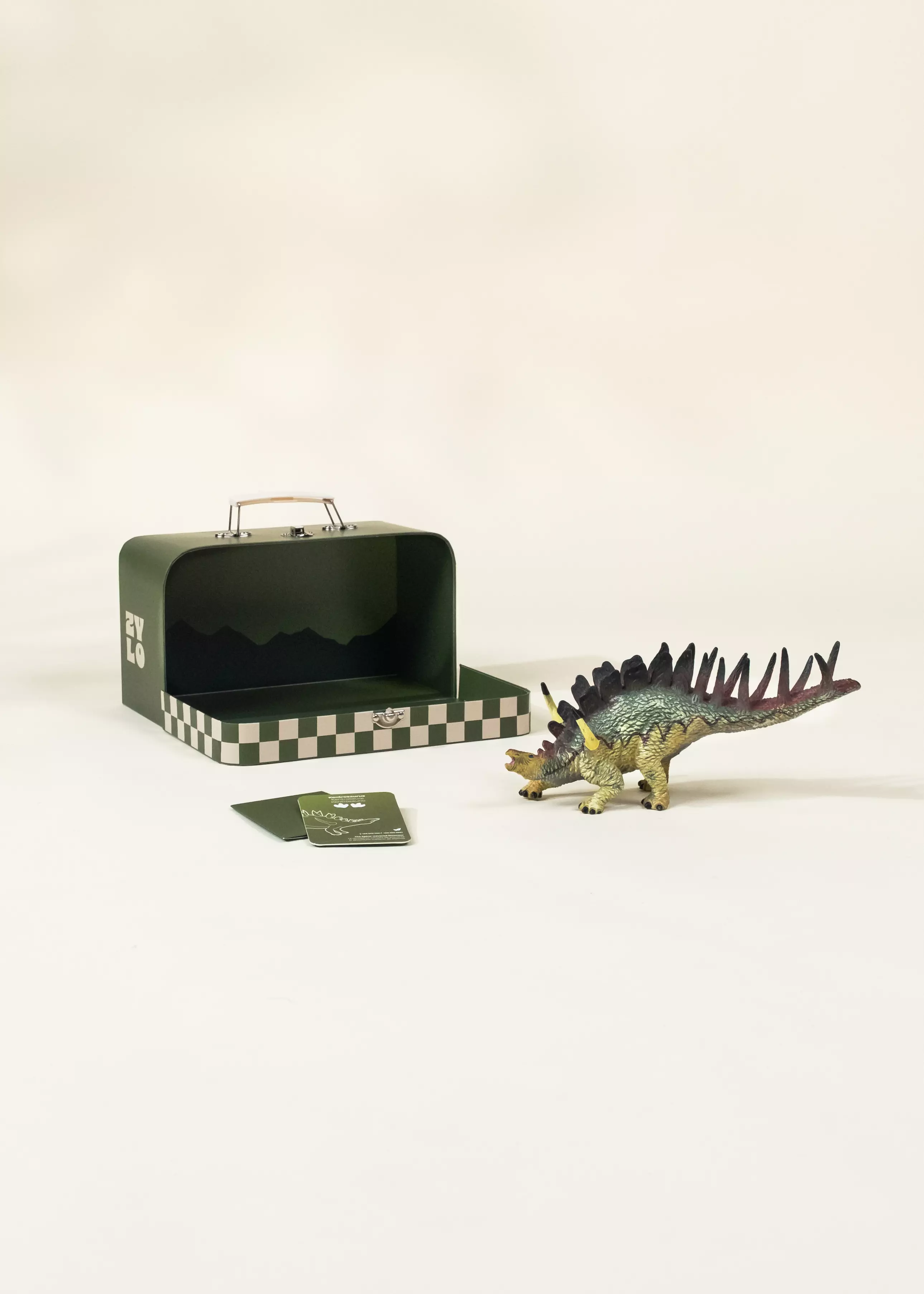 Coco Village Kentrosaurus Dinosaur in a Collectible Box