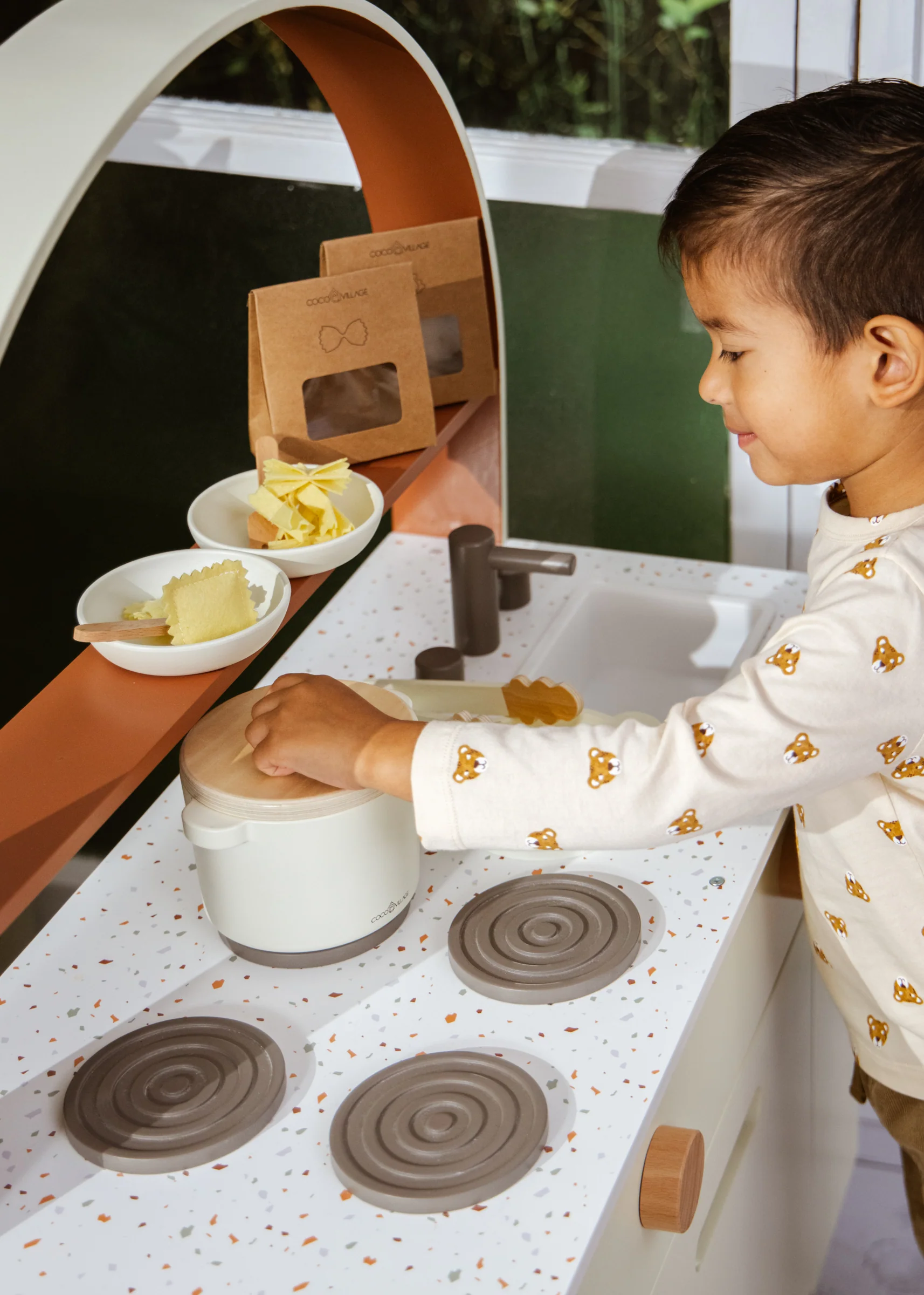 Coco Village Wooden Pasta Playset - Image 4