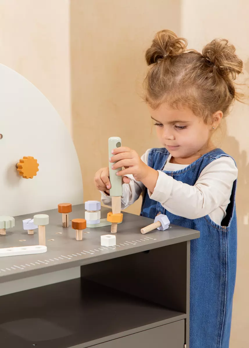 Coco Village Wooden Workbench Playset - Image 18