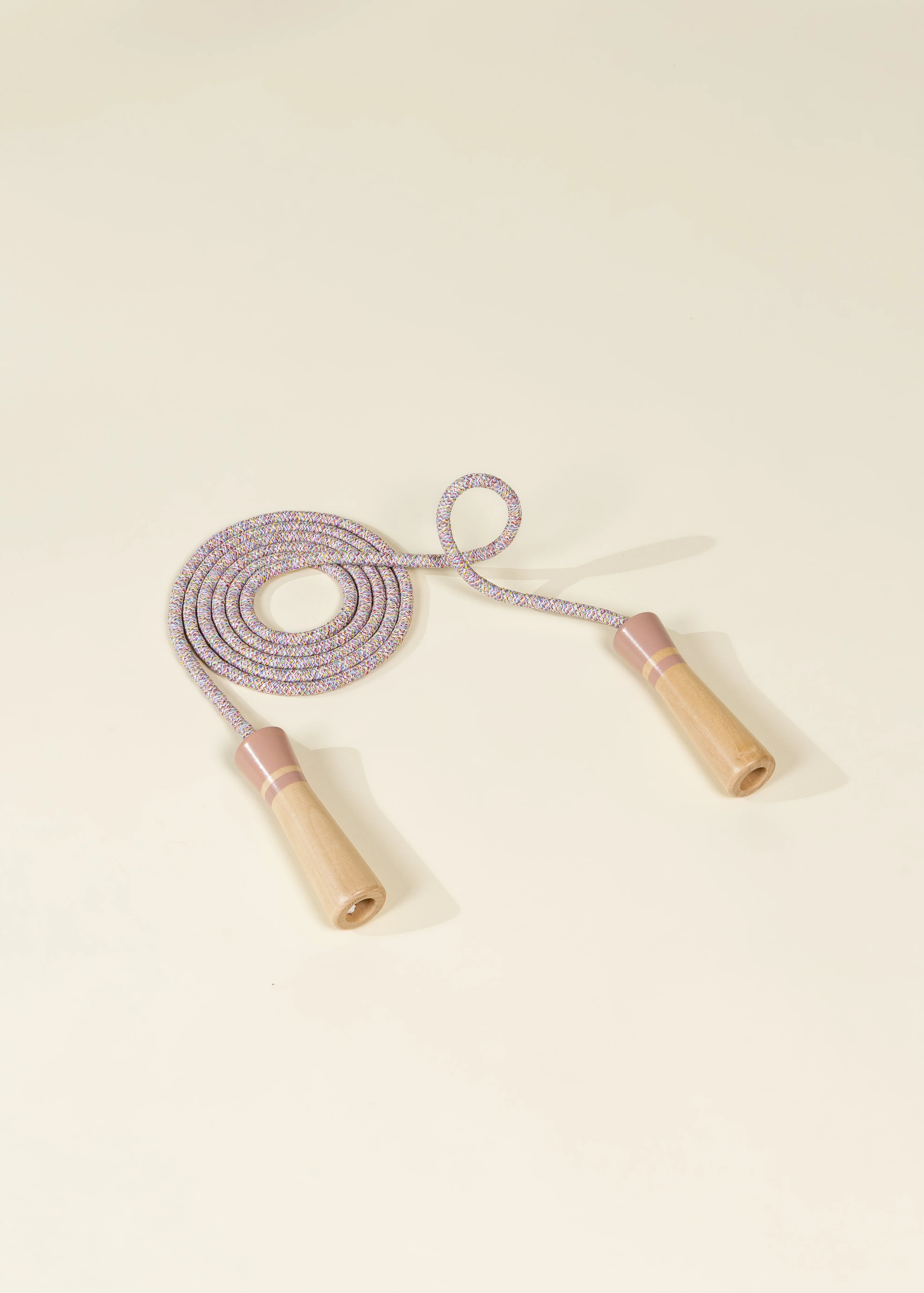 Coco Village Extra-Long Wooden Handle Skipping Rope – Candy Pop - Image 3