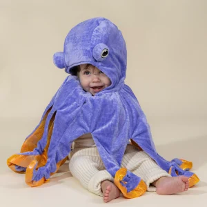 Coco Village My First Octopus Cape Costume - 0-6M