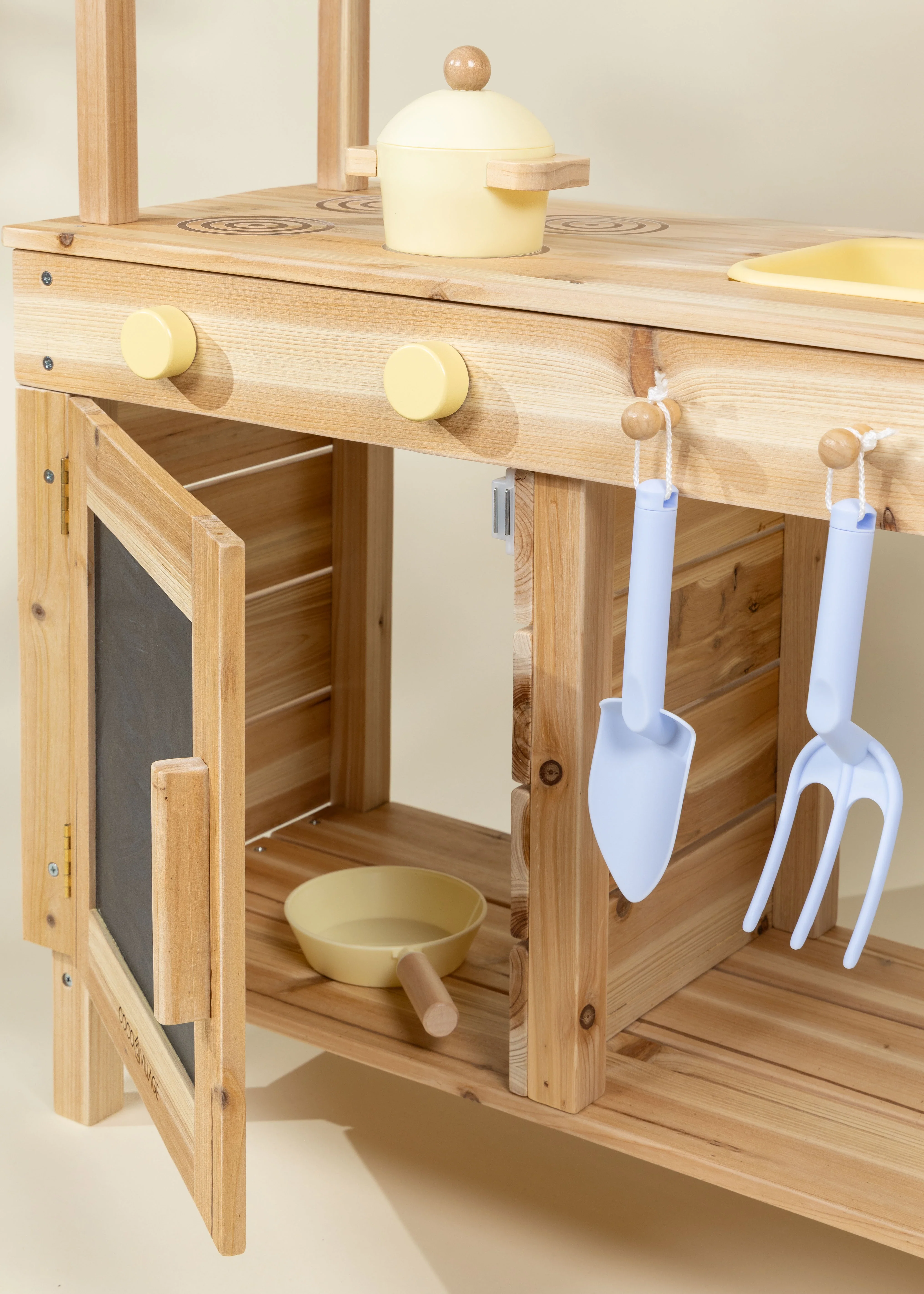 Coco Village Wooden Outdoor Play Kitchen - Image 11