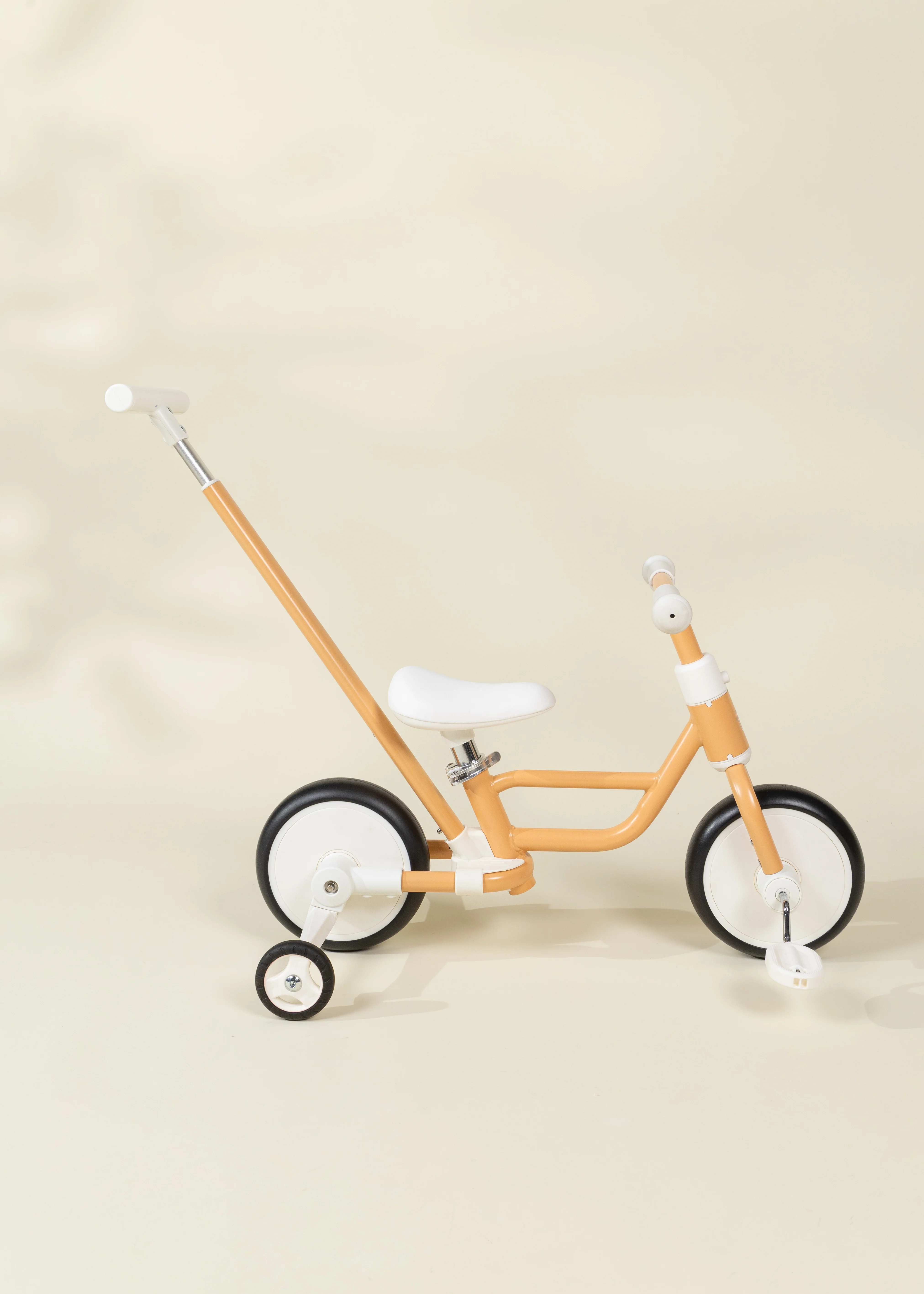 Coco Village 4-in-1 Tricycle with Push Handle & Training Wheels - Grapefruit - Image 9