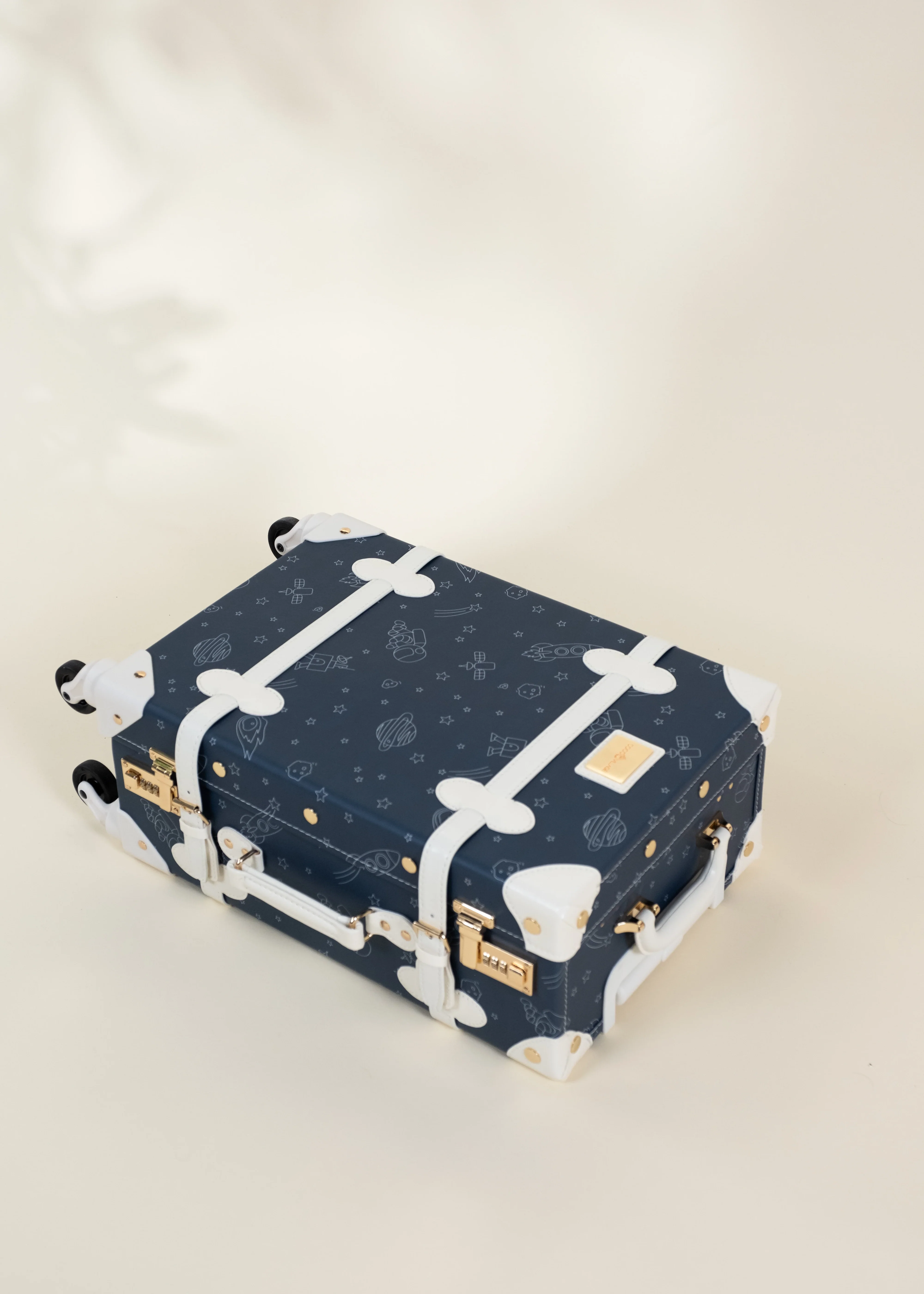 Coco Village Vegan Leather Carry-On Suitcase - Space - Image 13