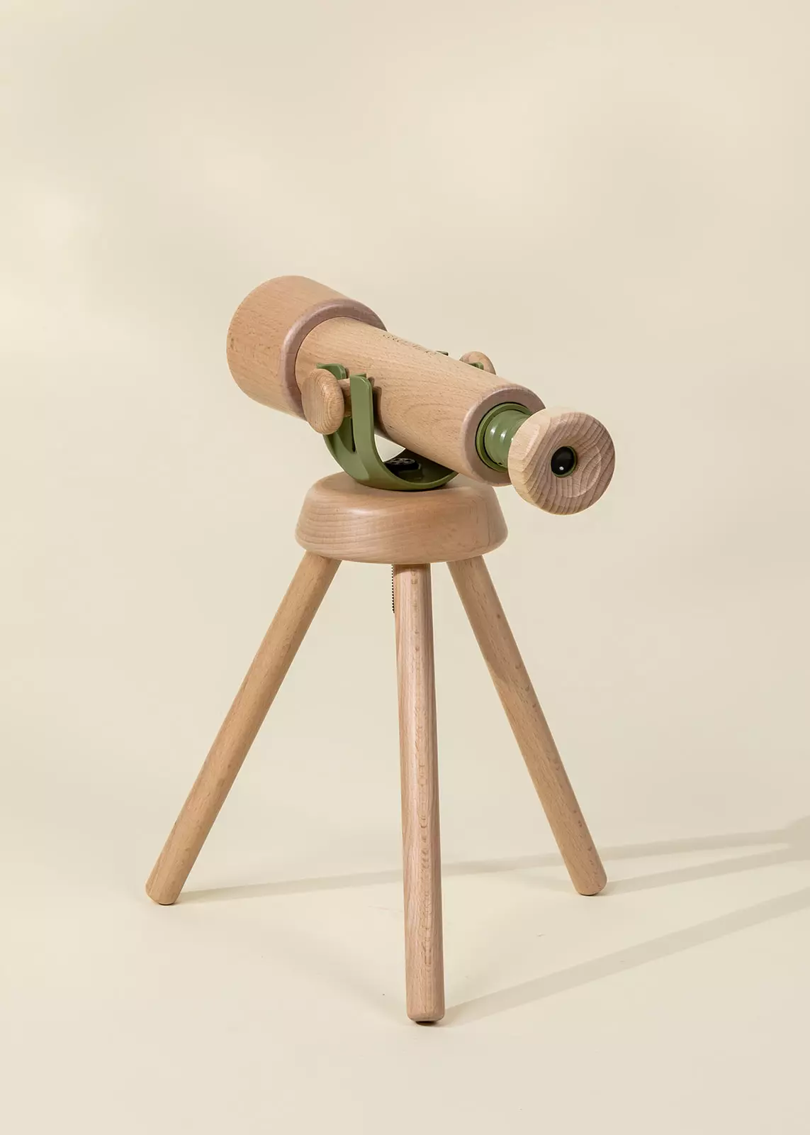 Coco Village Wooden Tripod Telescope – 15x Zoom - Image 5