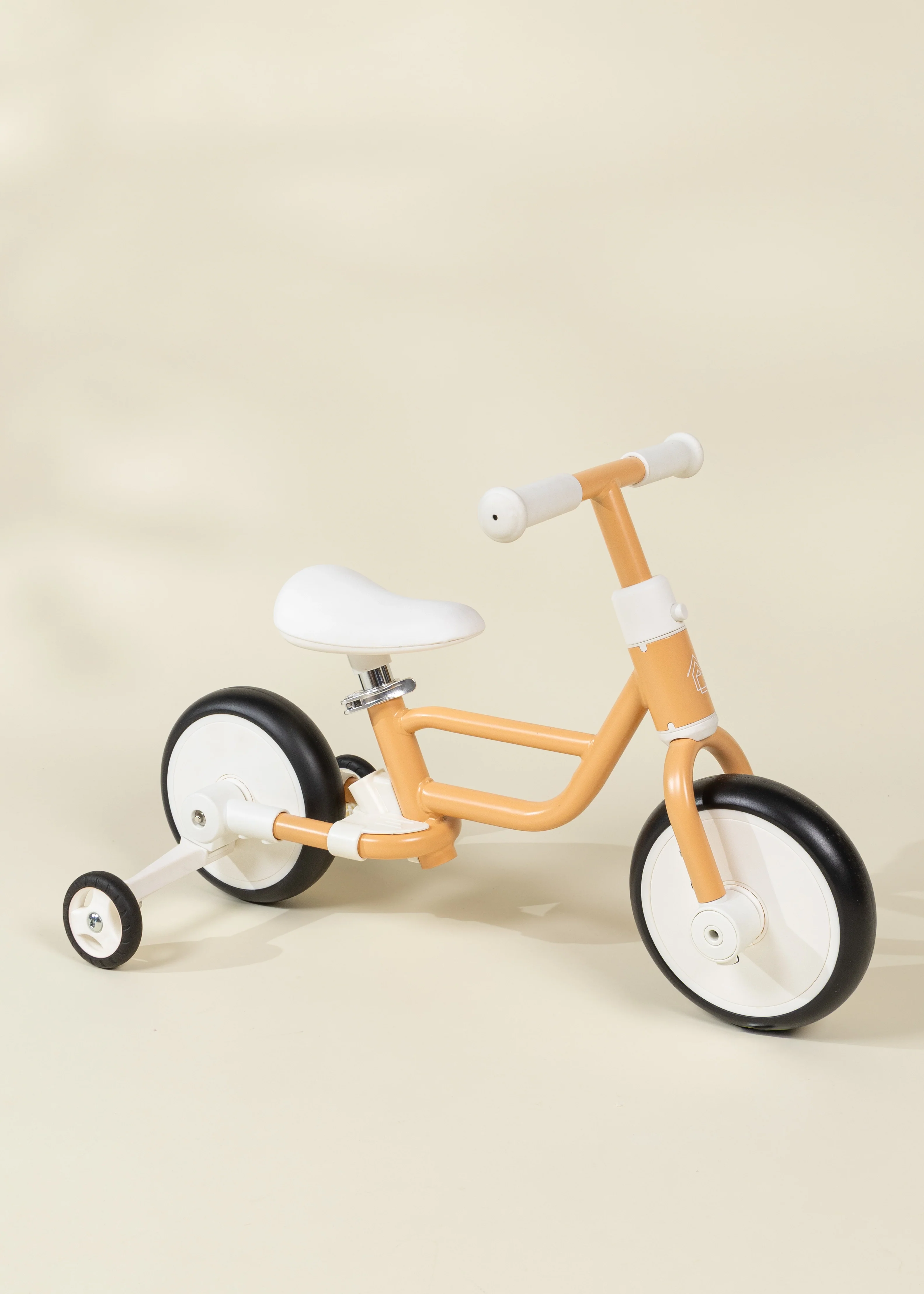 Coco Village 4-in-1 Tricycle with Push Handle & Training Wheels - Grapefruit - Image 3