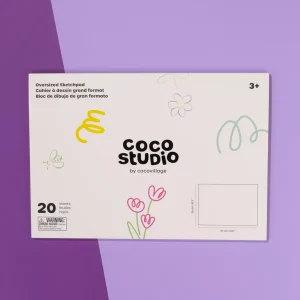 Coco Village Oversized Sketchpad (20 Sheets)