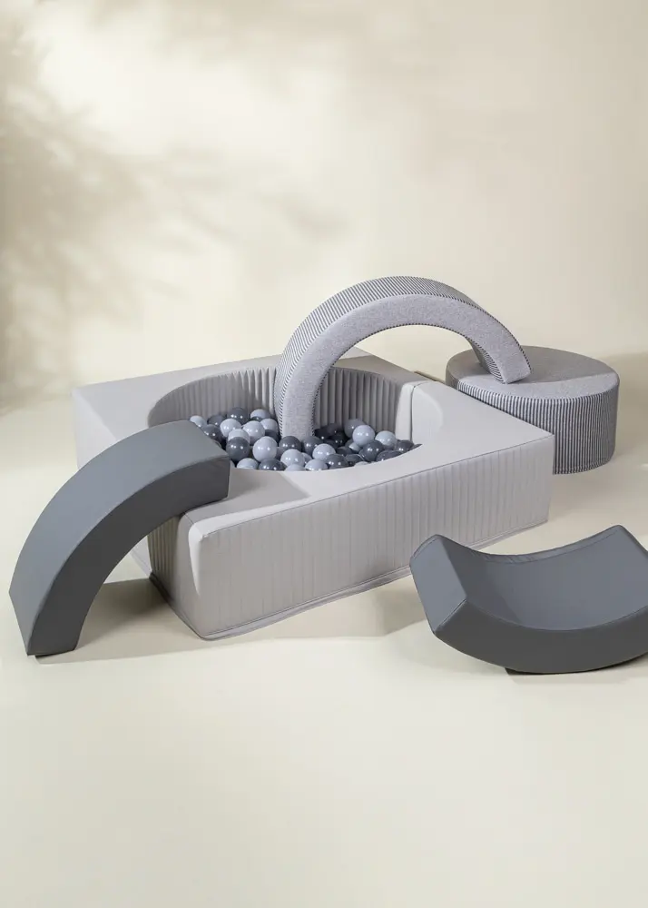 Coco Village Soft Play Blocks Set and Ball Pit - Shades of Night (6pcs) - Image 5
