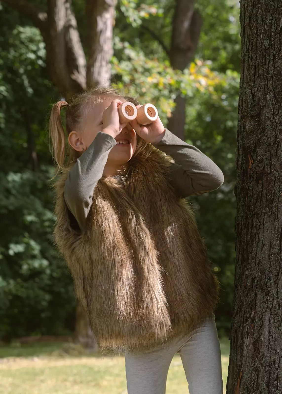 Coco Village Explorer’s Wooden Binoculars - Image 7