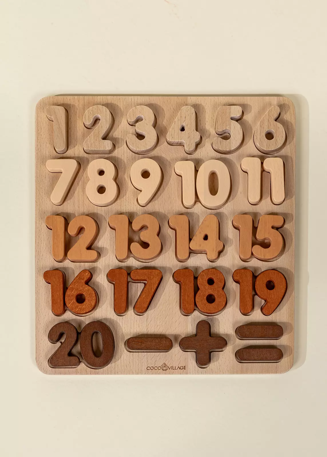 Coco Village Wooden Numbers Set - Image 4
