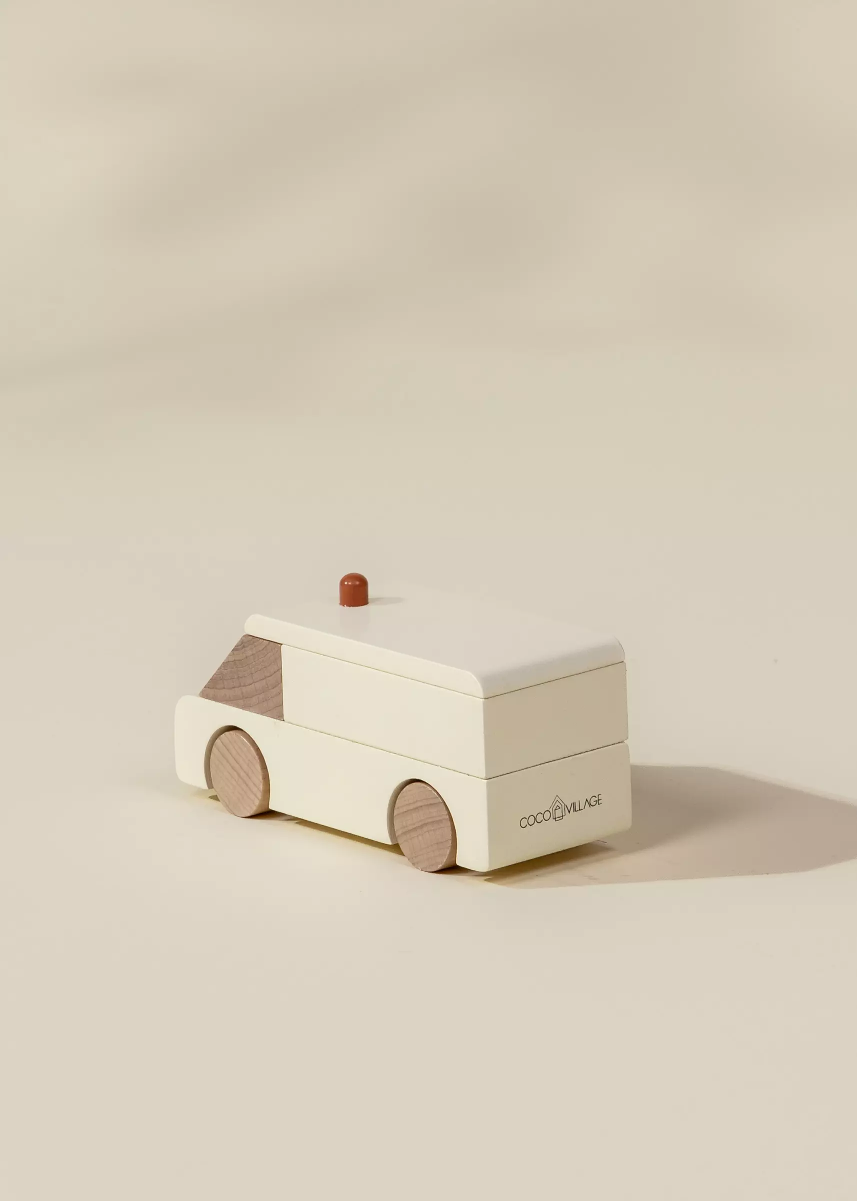 Coco Village Wooden Vehicle - Ambulance - Image 4