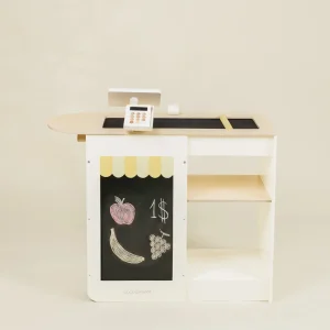 Coco Village Wooden Play Cash Register Counter