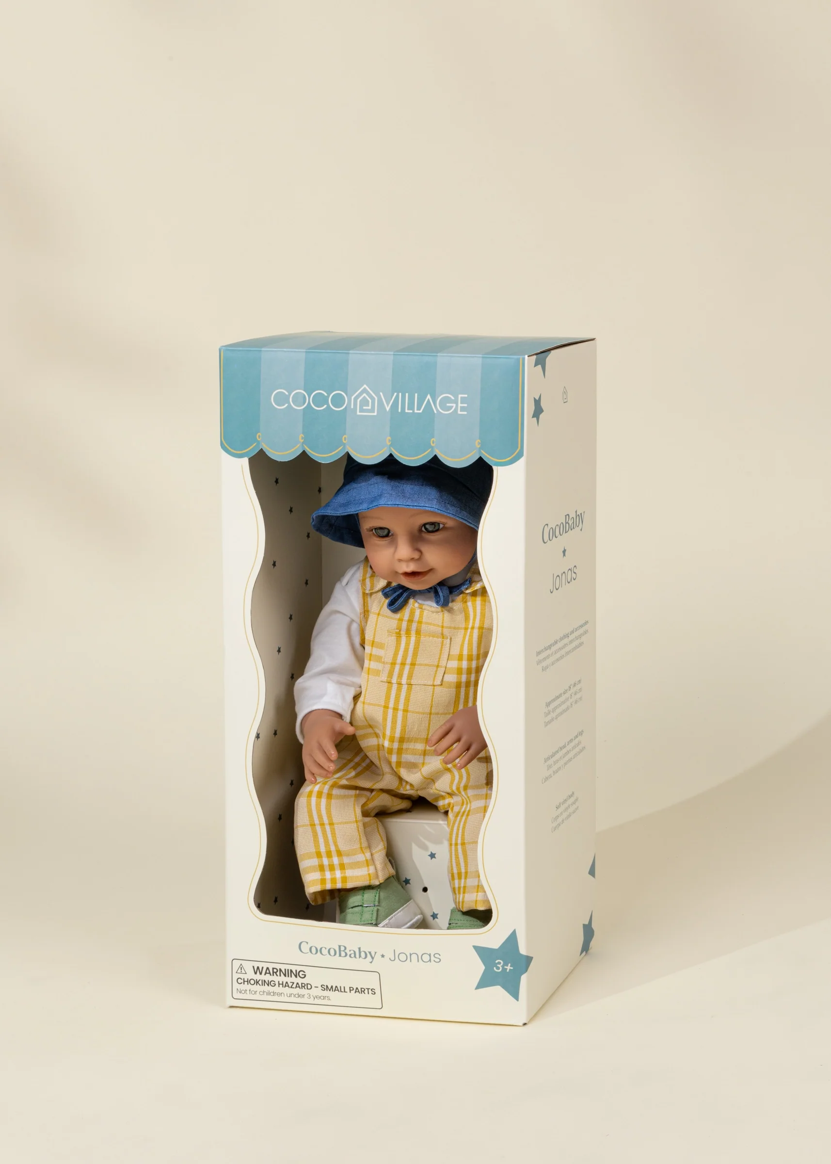 Coco Village CocoBaby Jonas – 18" (46 cm) Baby Play Doll - Image 8