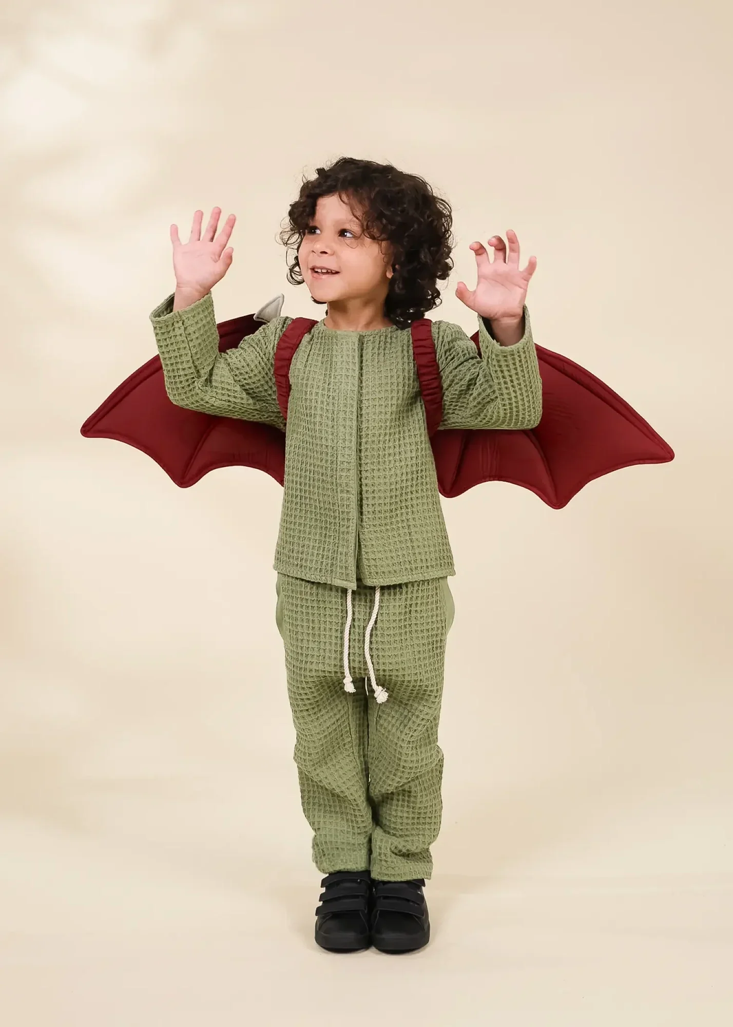 Coco Village Role Play Dress-Up Quilted Dragon Wings - Image 4